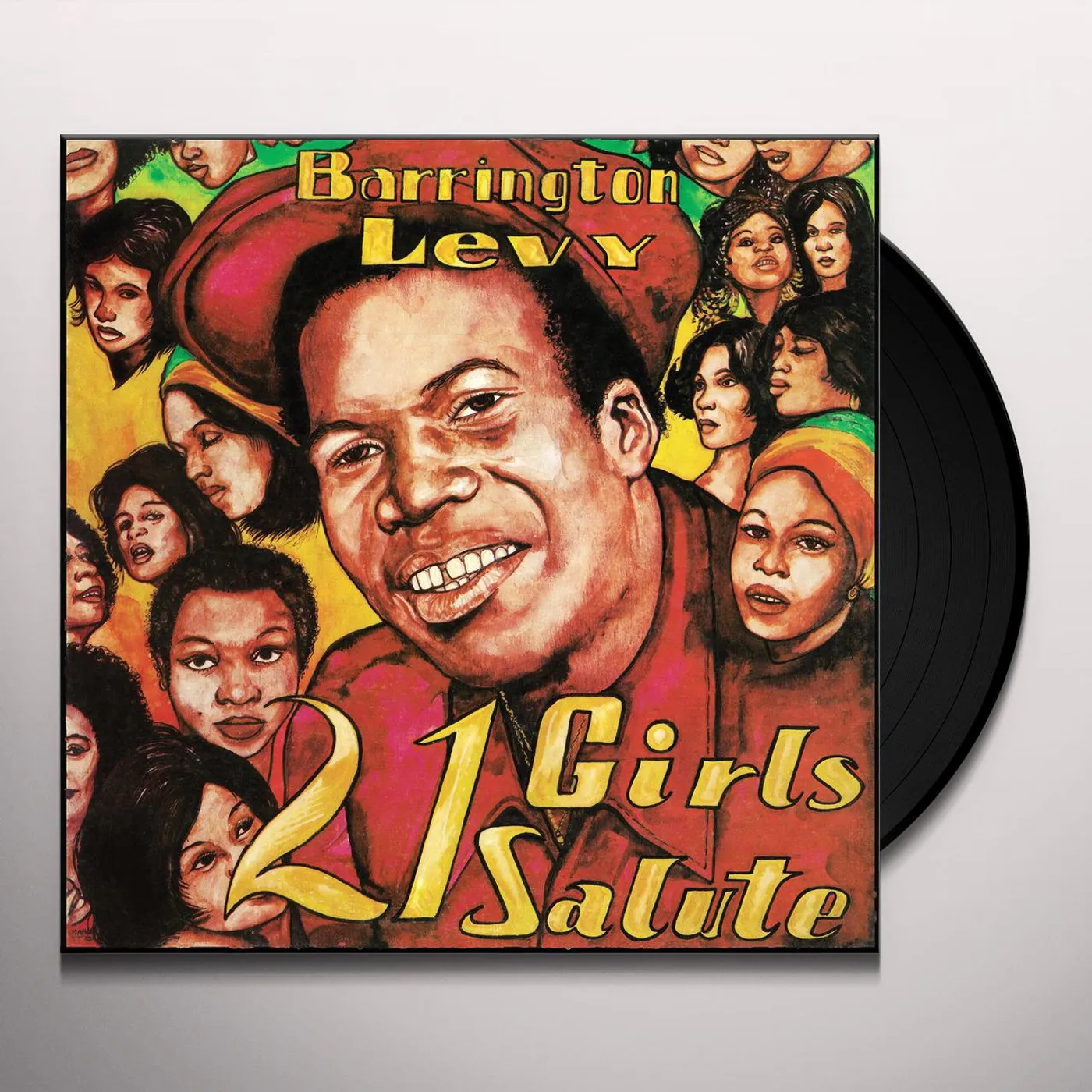 Barrington Levy 21 GIRLS SALUTE Vinyl Record
