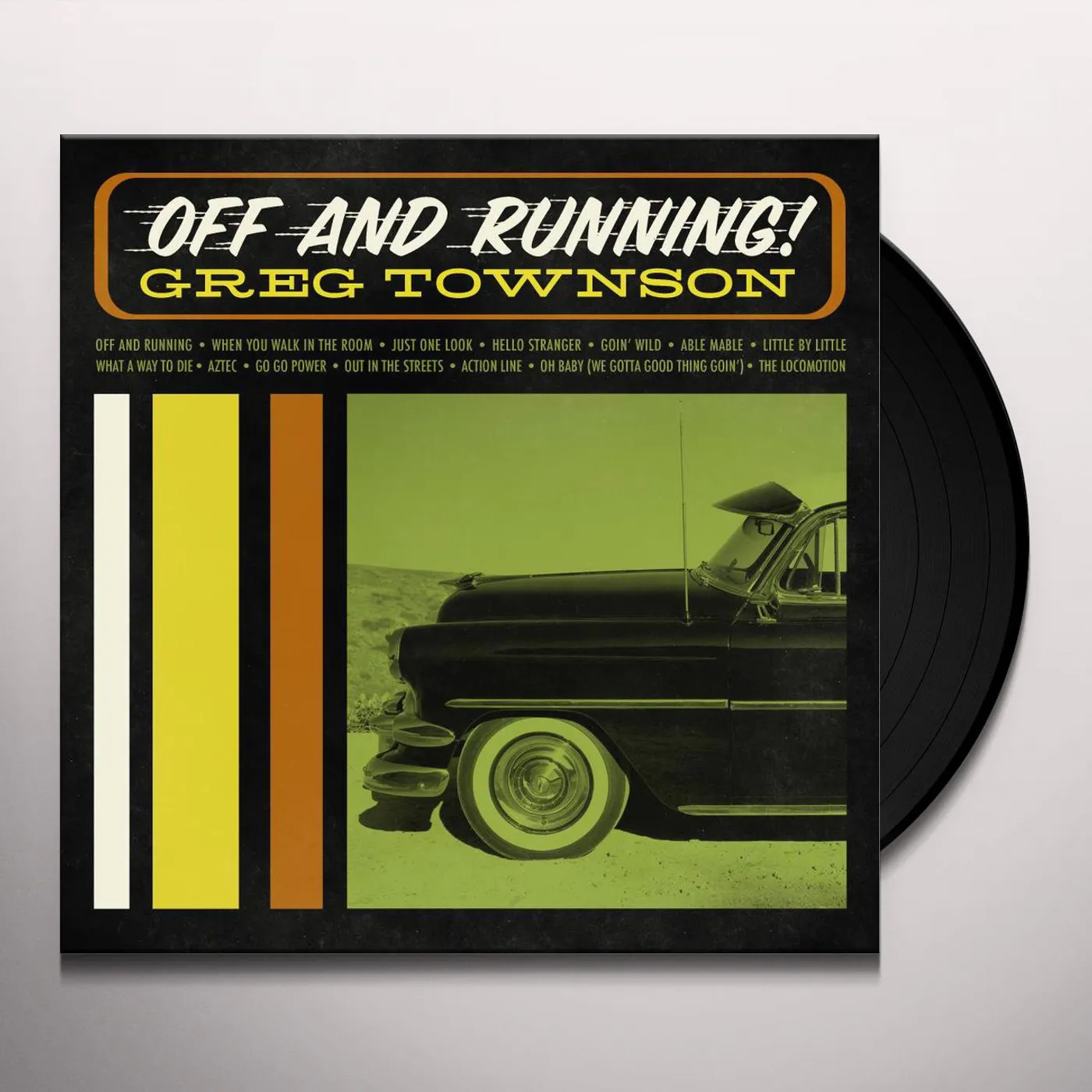 Greg Townson Off And Running Vinyl Record