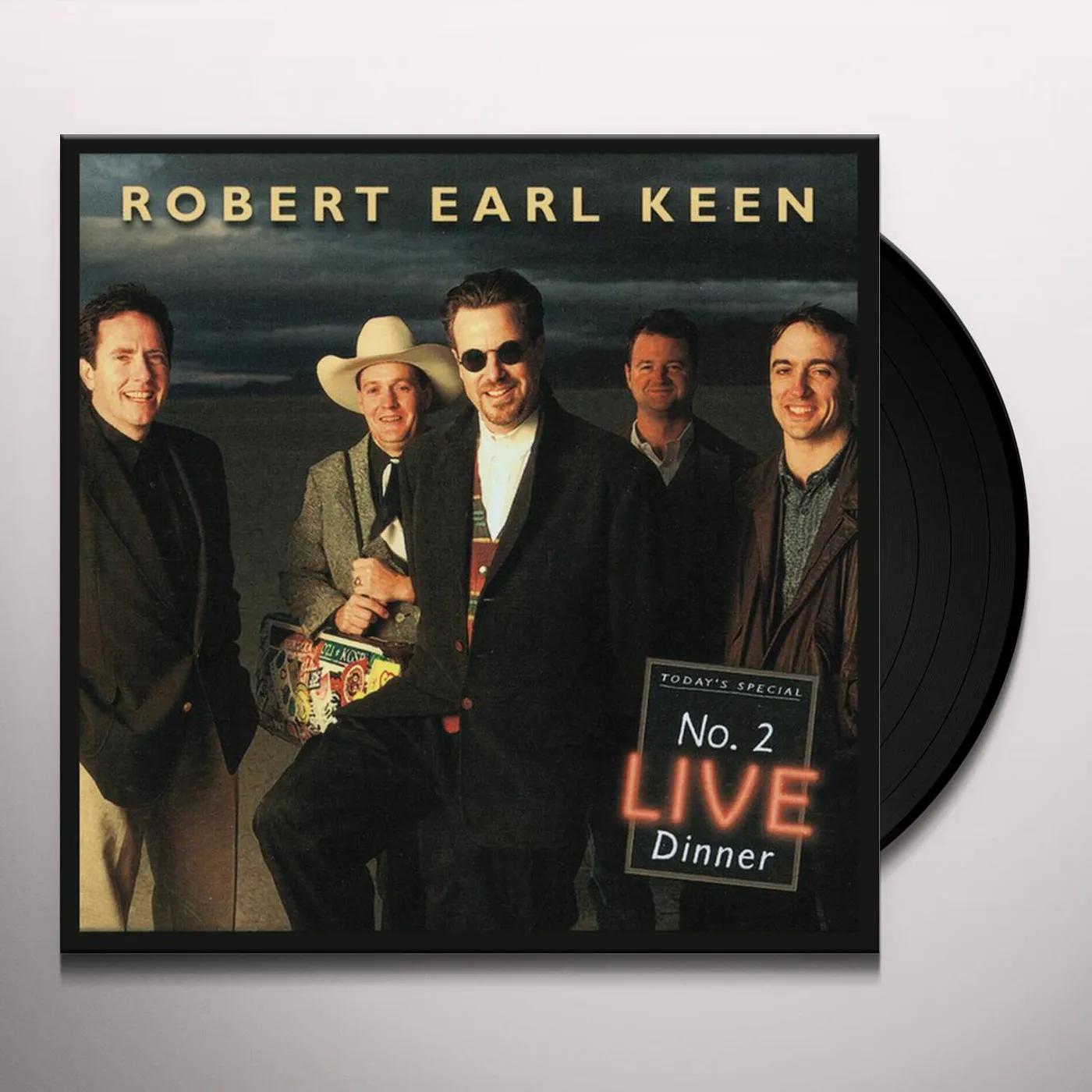 Robert Earl Keen No. 2 Live Dinner Vinyl Record