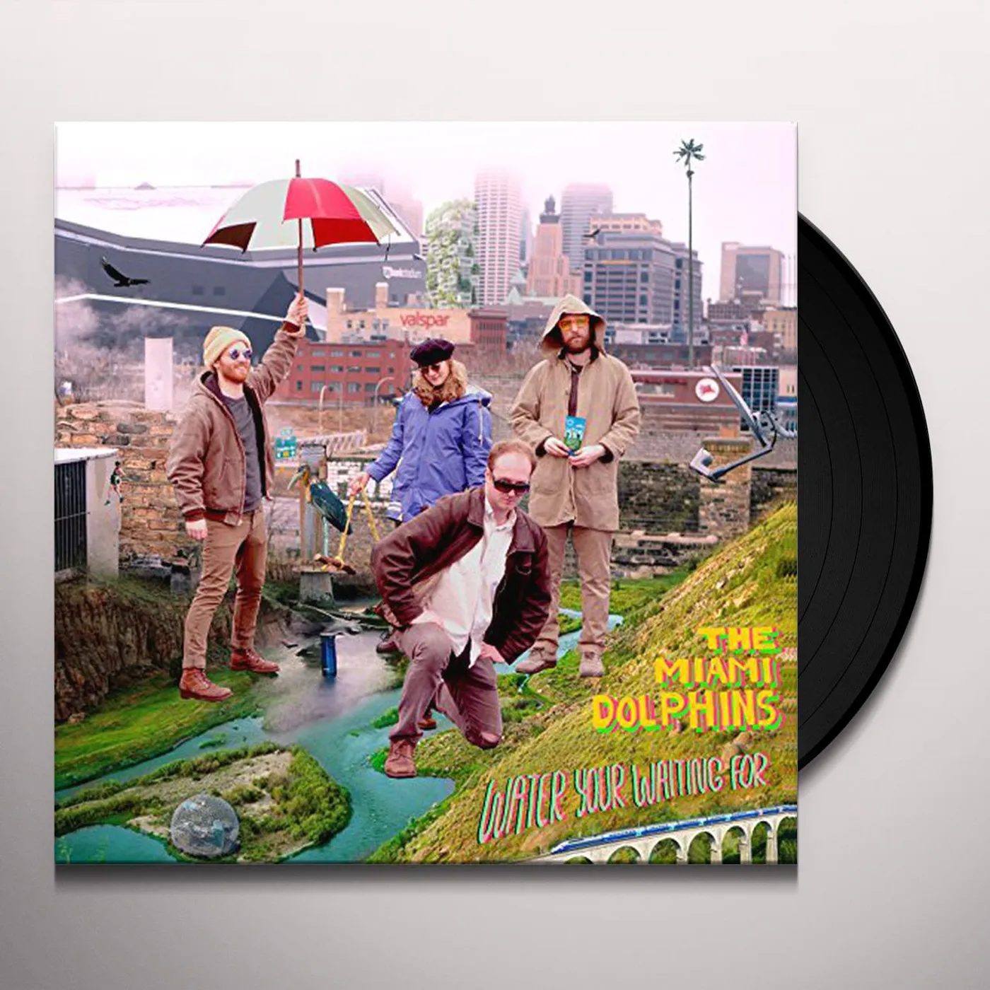 The Miami Dolphins Water Your Waiting For Vinyl Record