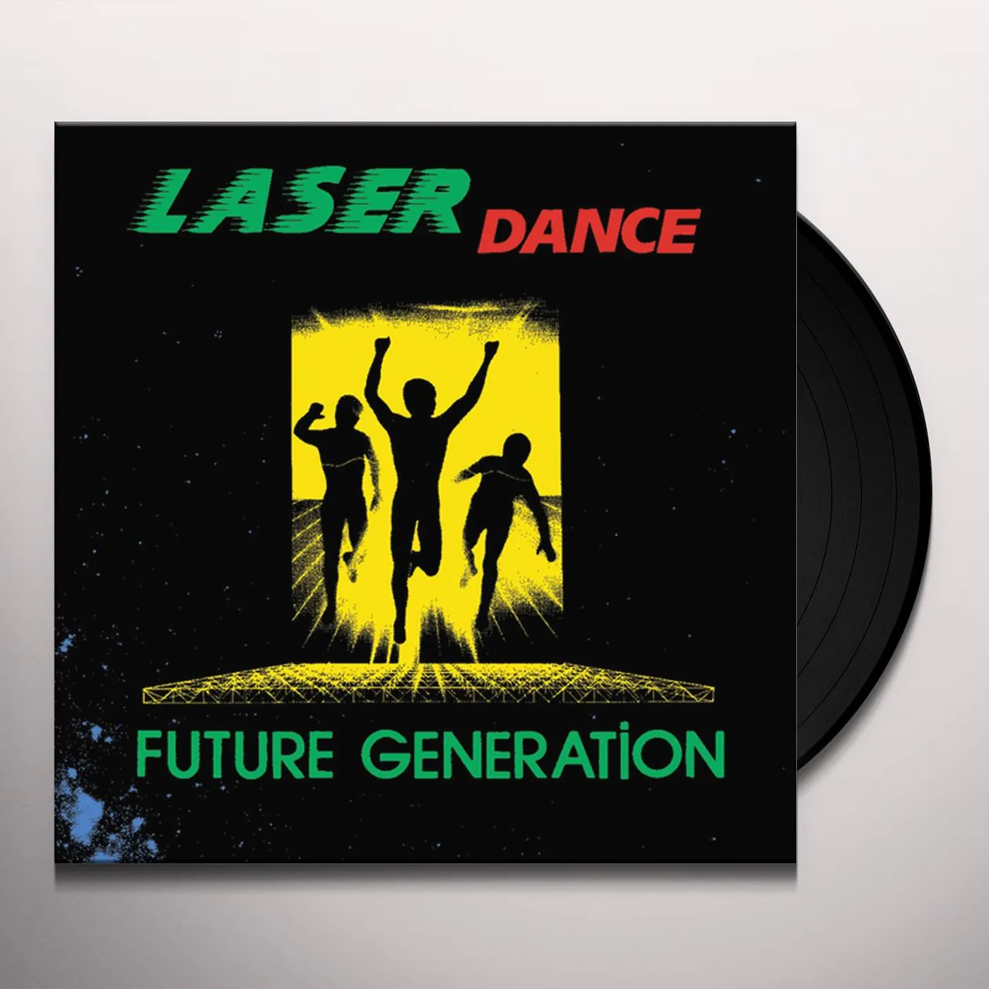 Laserdance FUTURE GENERATION Vinyl Record - Italy Release
