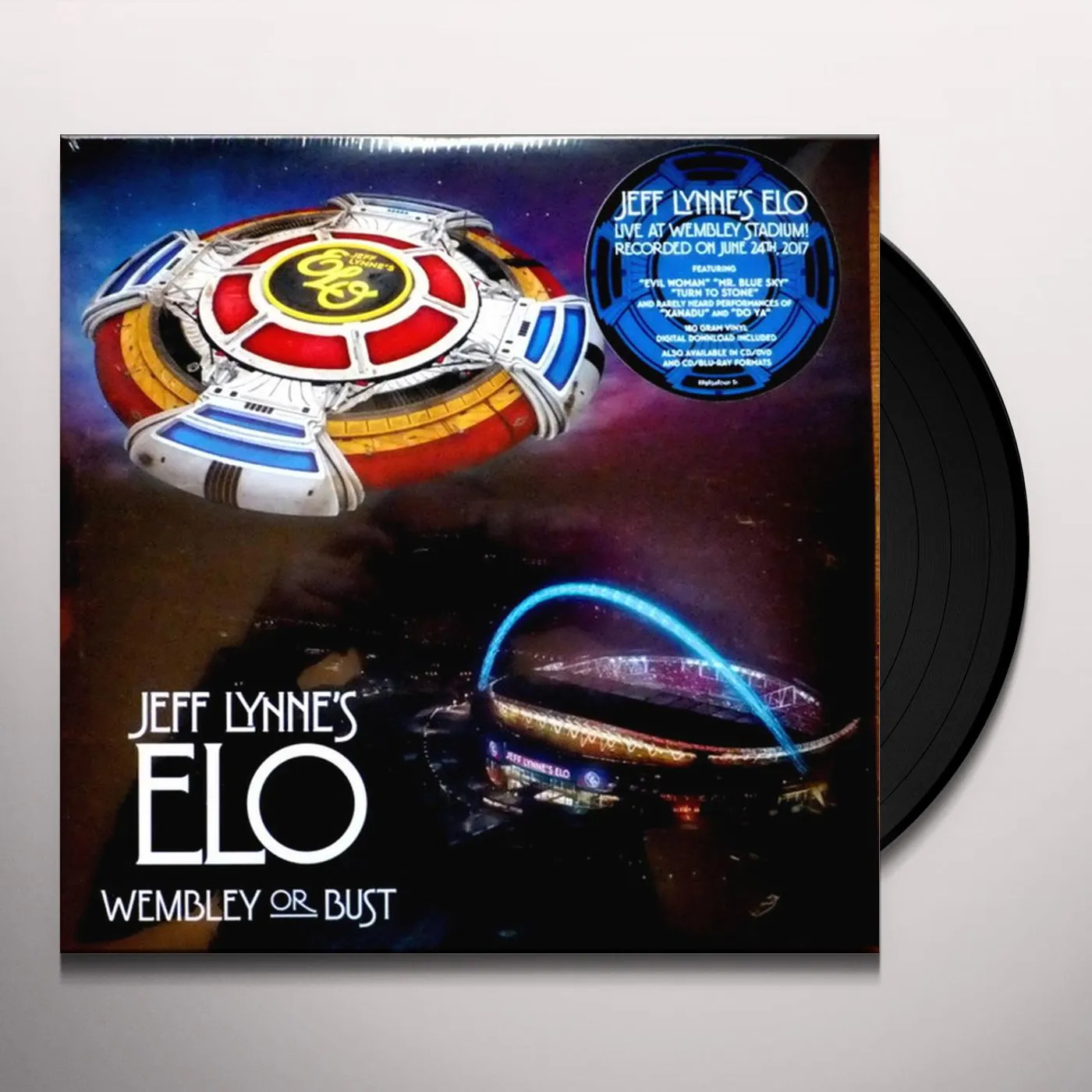 ELO (Electric Light Orchestra) WEMBLEY OR BUST (3 LP) (180G/DL CARD) Vinyl Record