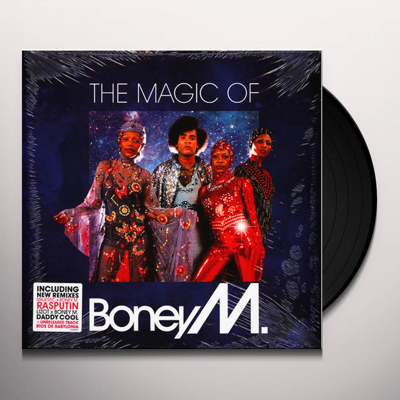 MAGIC OF Boney M. (2LP/140G/1-TRANSLCUENT PINK/2-TRANSLUCENT BLUE VINYL) Vinyl Record