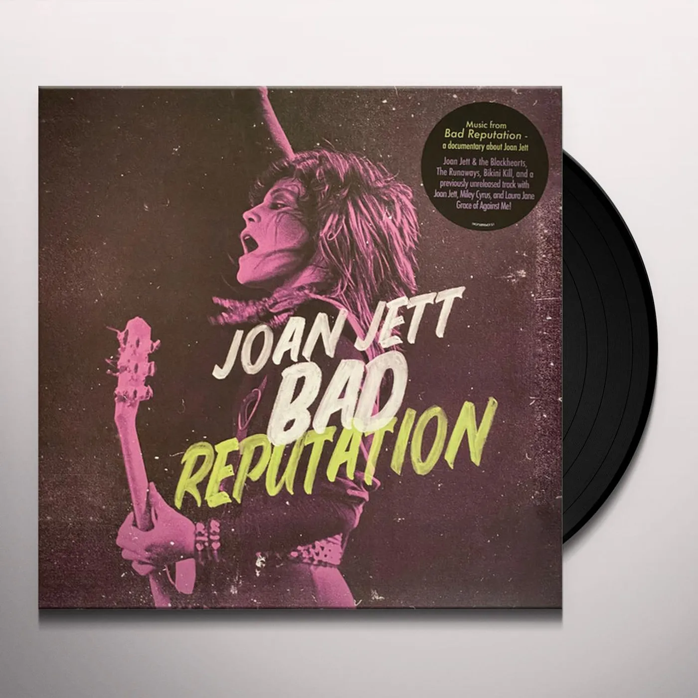 Joan Jett & the Blackhearts BAD REPUTATION Original Soundtrack (150G) Vinyl Record