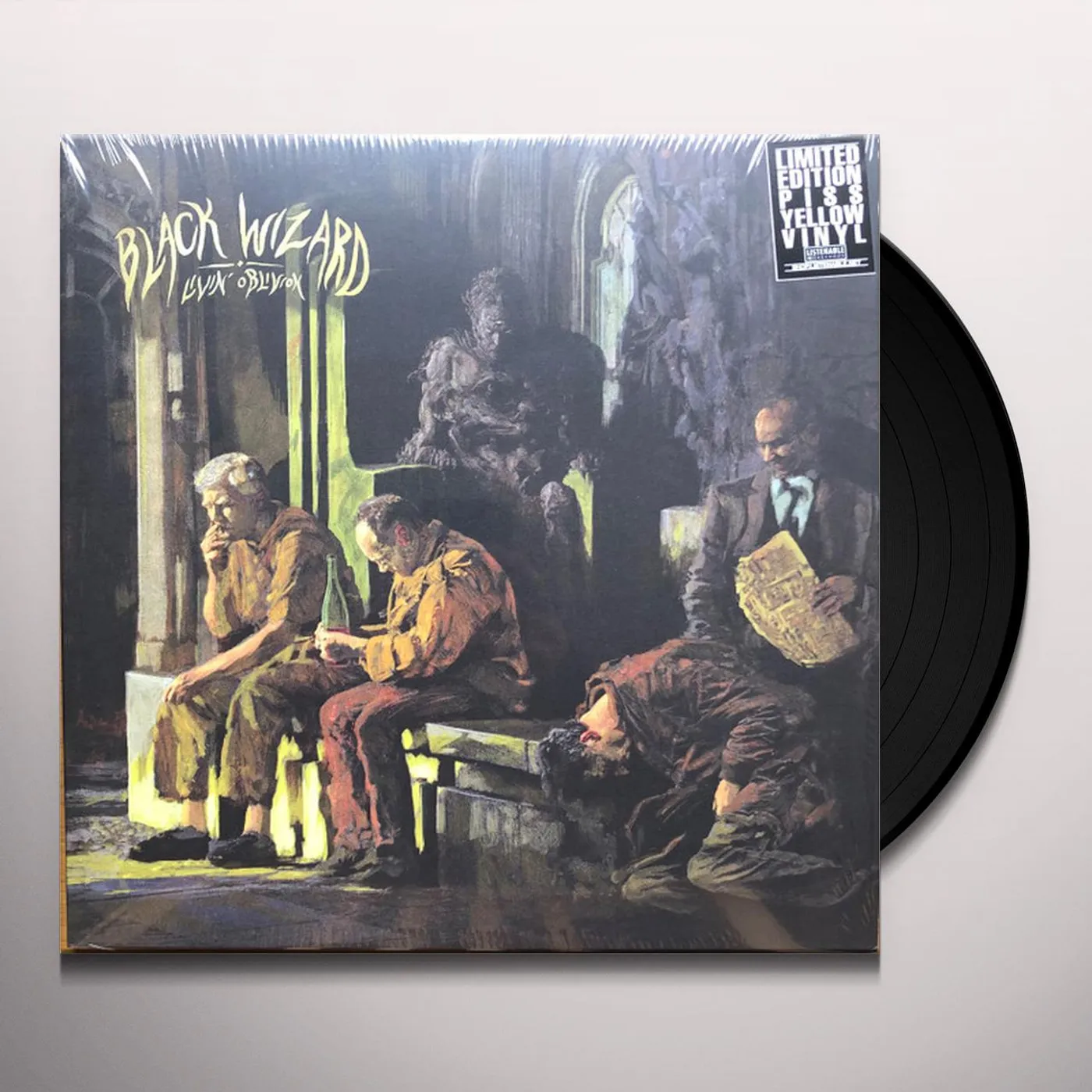 Black Wizard LIVIN' OBLIVION (COLORED VINYL) Vinyl Record