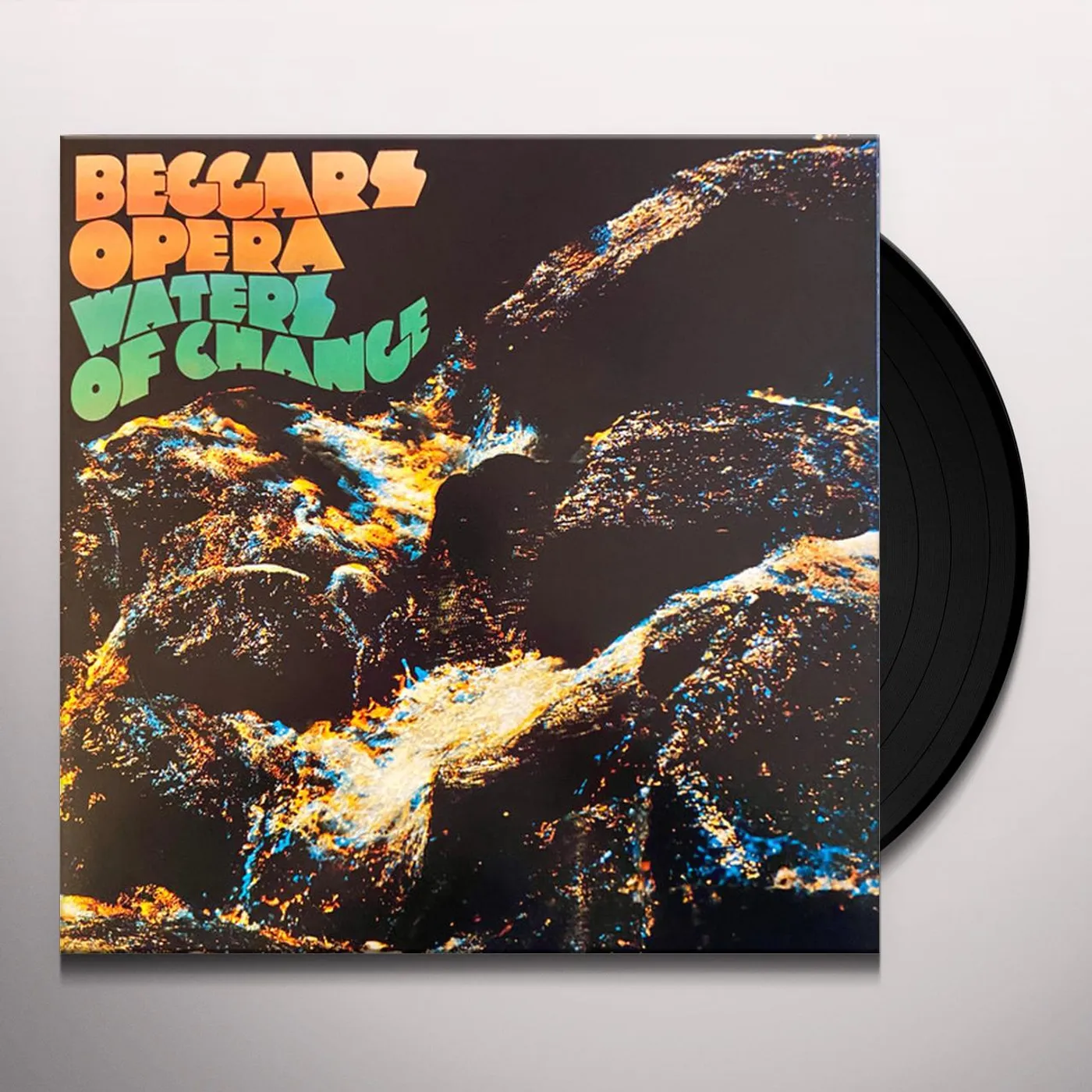 Beggars Opera WATERS OF CHANGE - AMBER VINYL Vinyl Record