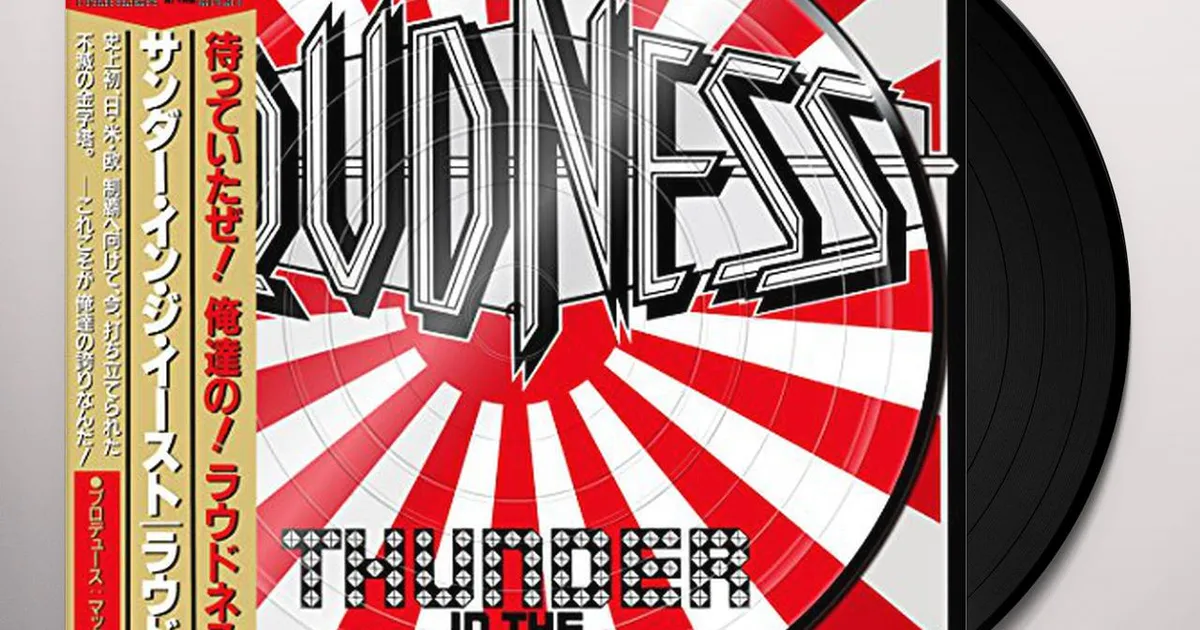 LOUDNESS THUNDER IN THE EAST Vinyl Record