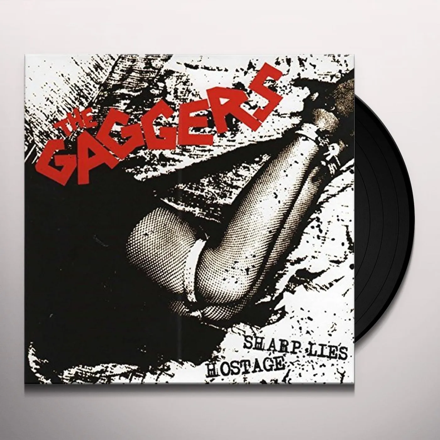 The Gaggers SHARP LIES B/W HOSTAGE Vinyl Record