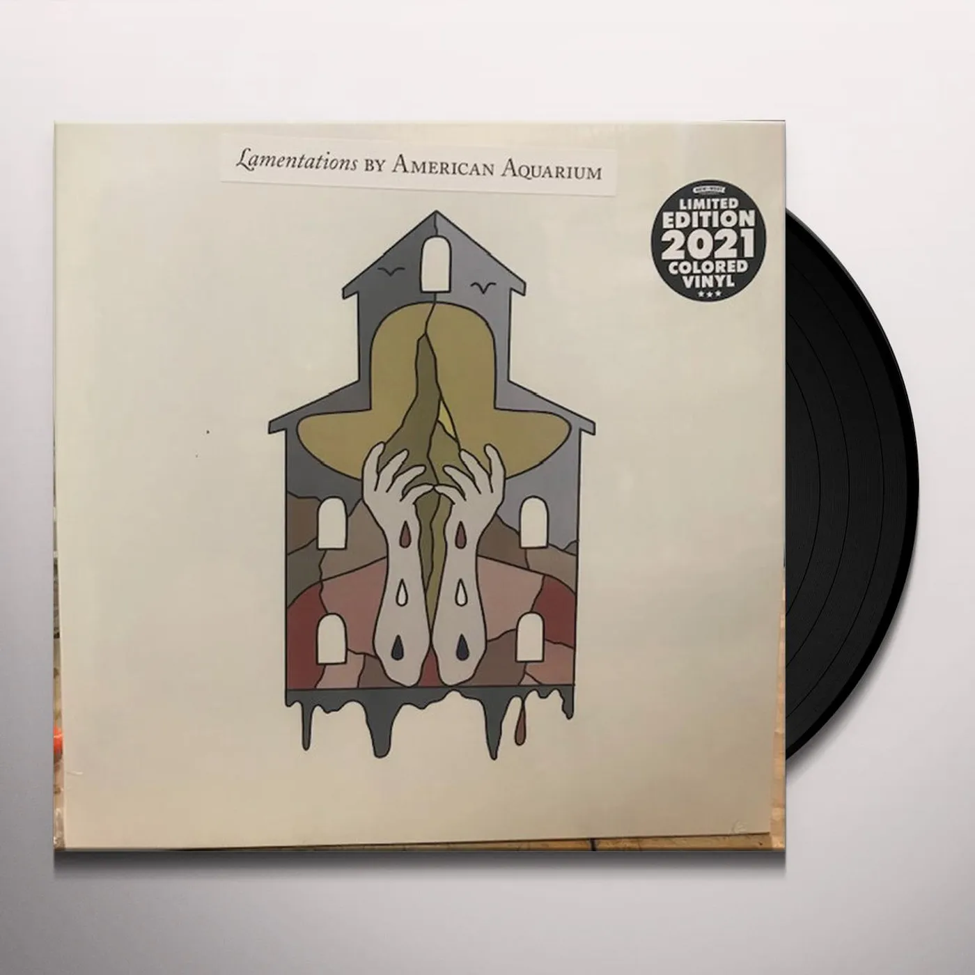 American Aquarium LAMENTATIONS (LIMITED/GOLD, SILVER & RED VINYL) Vinyl Record