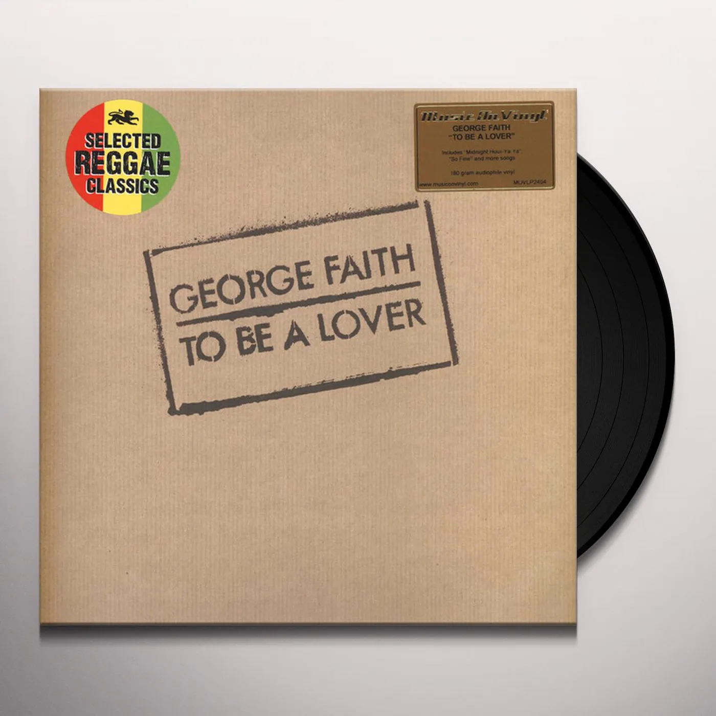 George Faith To Be A Lover Vinyl Record
