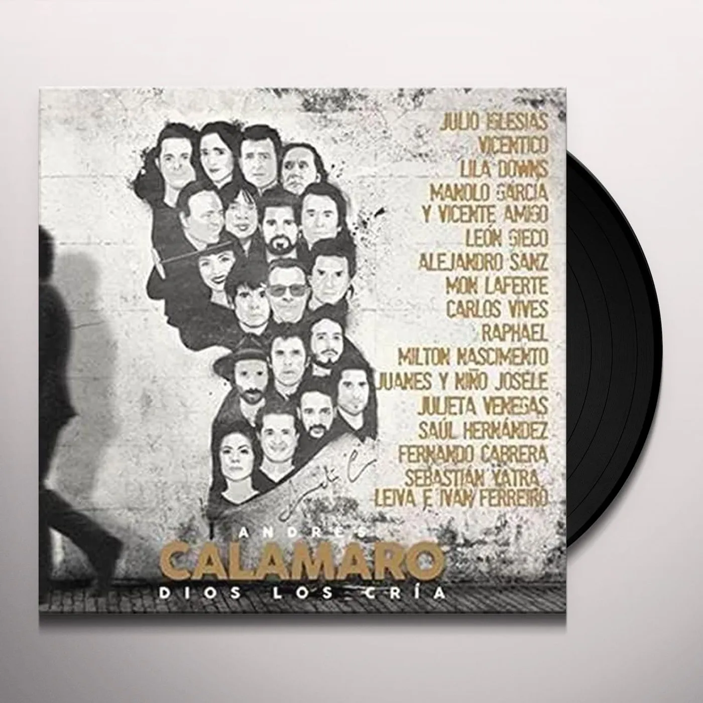 Andrés Calamaro DIOS LOS CRIA Vinyl Record