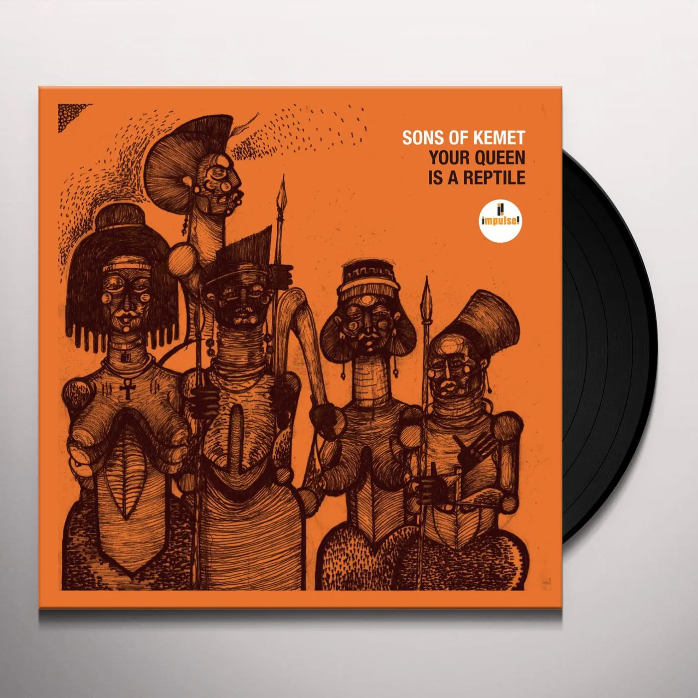 Sons Of Kemet Your Queen Is A Reptile Vinyl Record