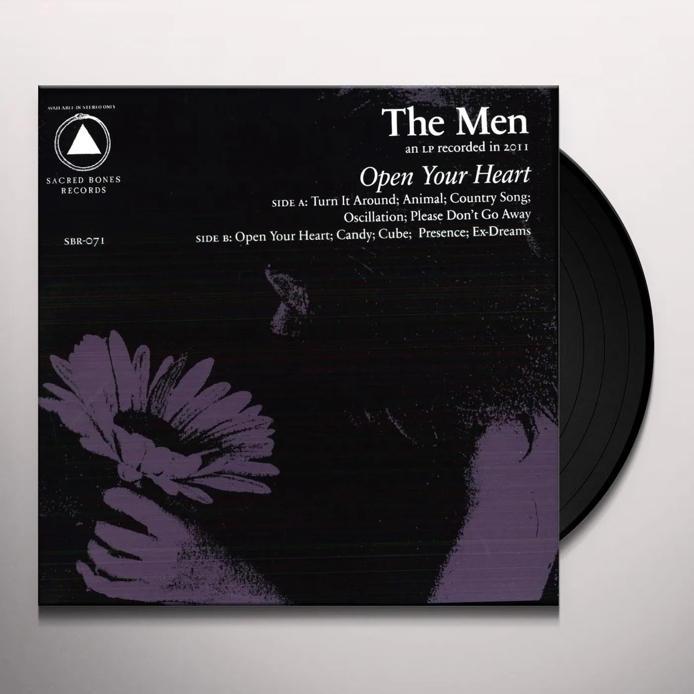 The Men Open Your Heart Vinyl Record