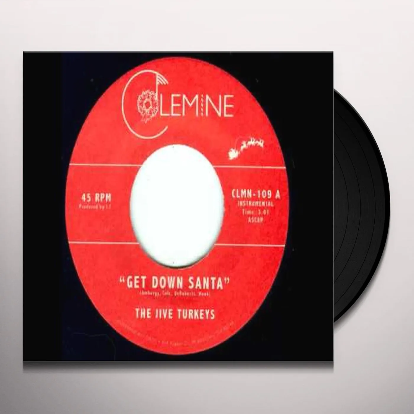 The Jive Turkeys Get Down Santa / Funky Jesus Vinyl Record