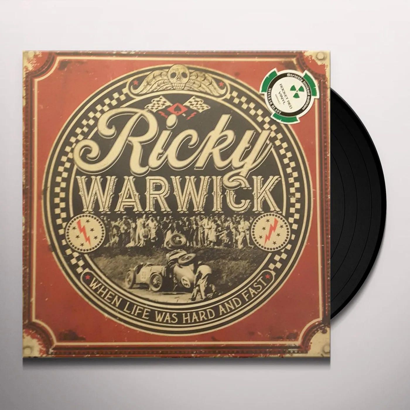 Ricky Warwick WHEN LIFE WAS HARD & FAST Vinyl Record