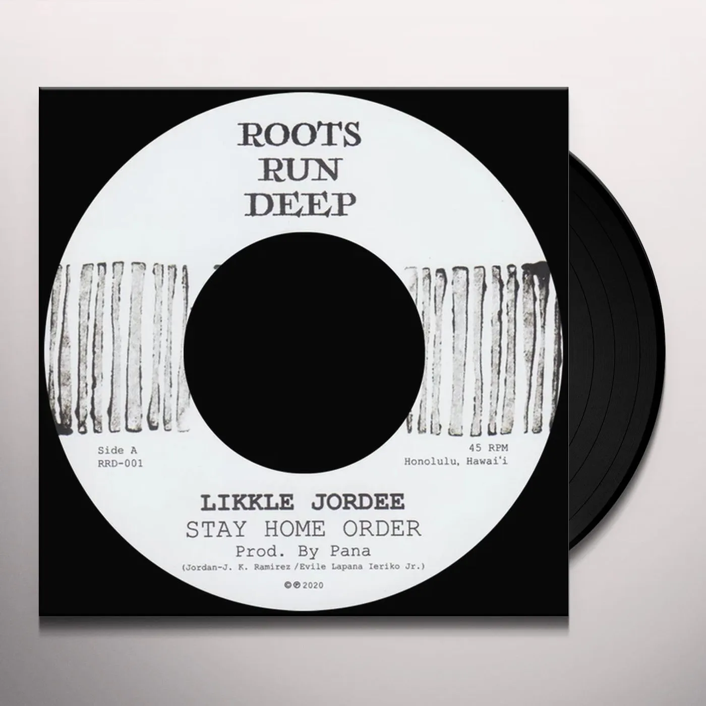 Likkle Jordee Stay Home Order Vinyl Record