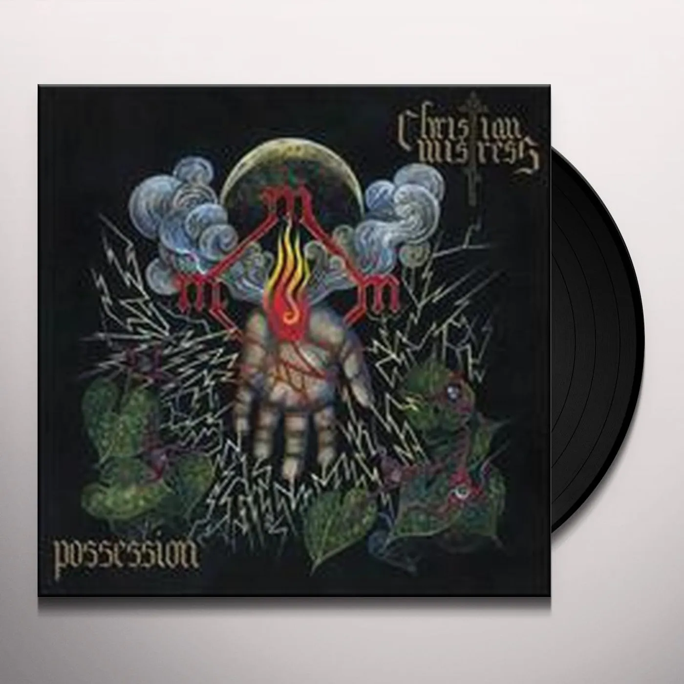 Christian Mistress POSSESSION: GREEN VINYL Vinyl Record - Holland Release