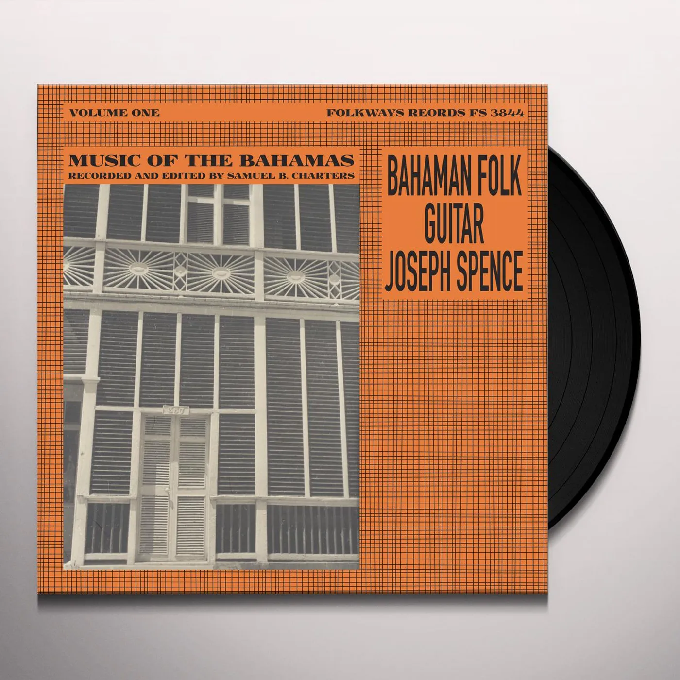 Joseph Spence BAHAMAN FOLK GUITAR Vinyl Record