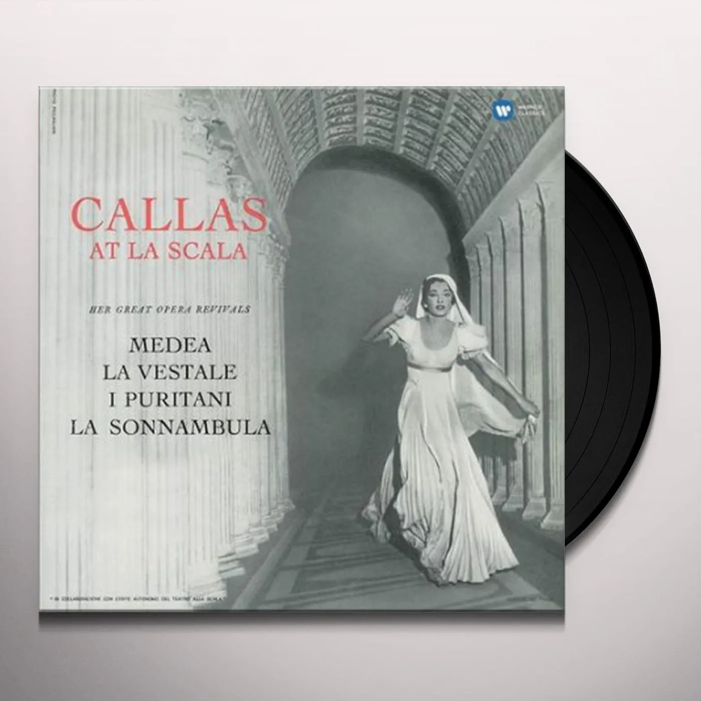 Maria Callas CALLAS AT LA SCALA (STUDIO RECITAL) Vinyl Record