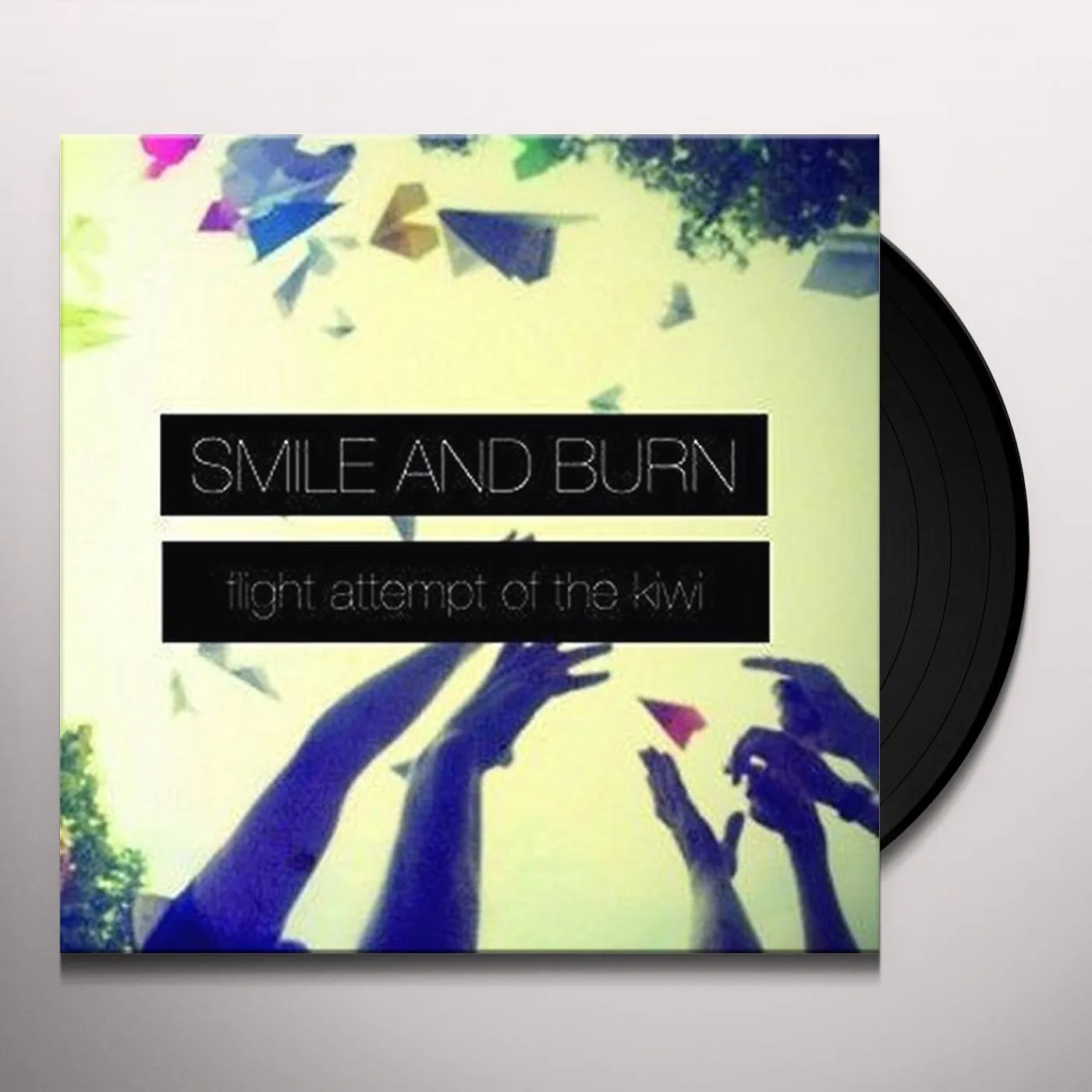 Smile And Burn Flight Attempt of the Kiwi Vinyl Record