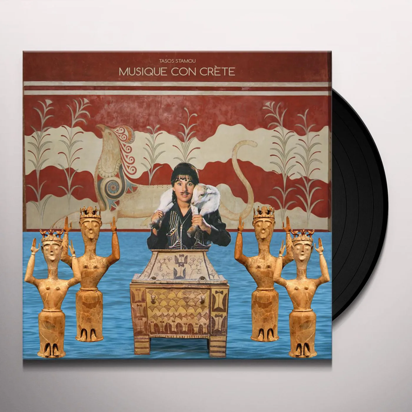 Tasos Stamou MUSIQUE CON CRETE Vinyl Record