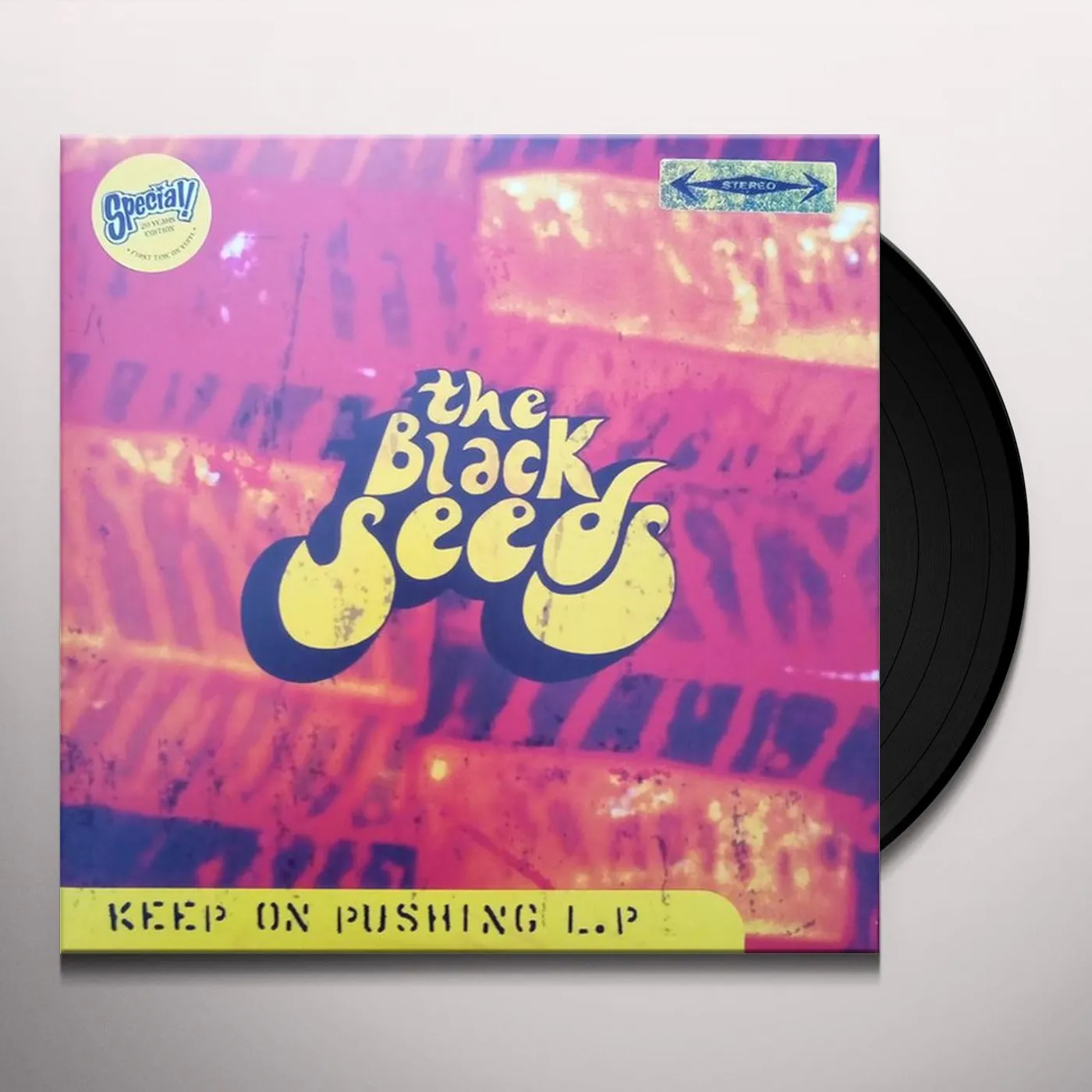 The Black Seeds Keep on Pushing Vinyl Record