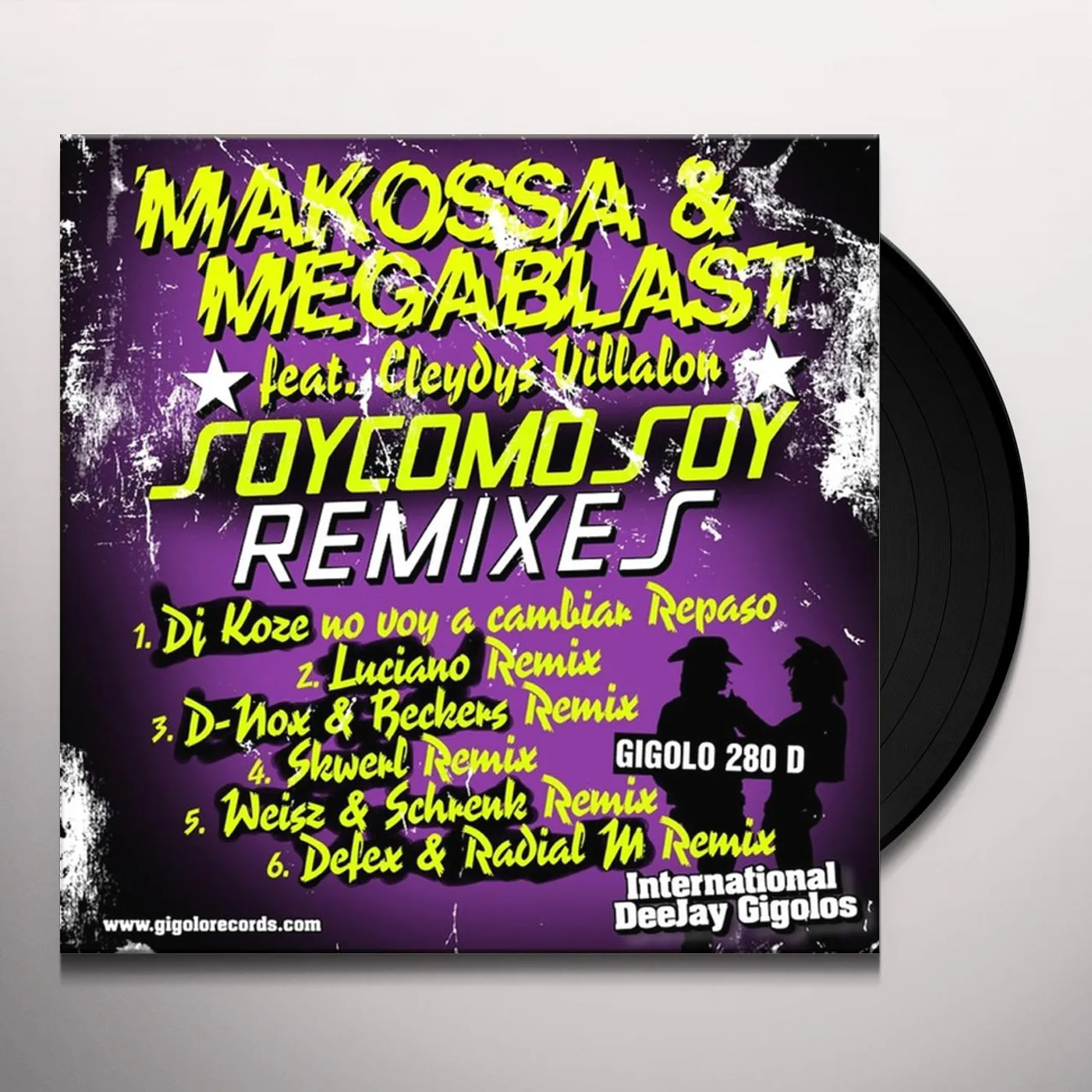 Makossa & Megablast Soy Como Soy Vinyl Record
