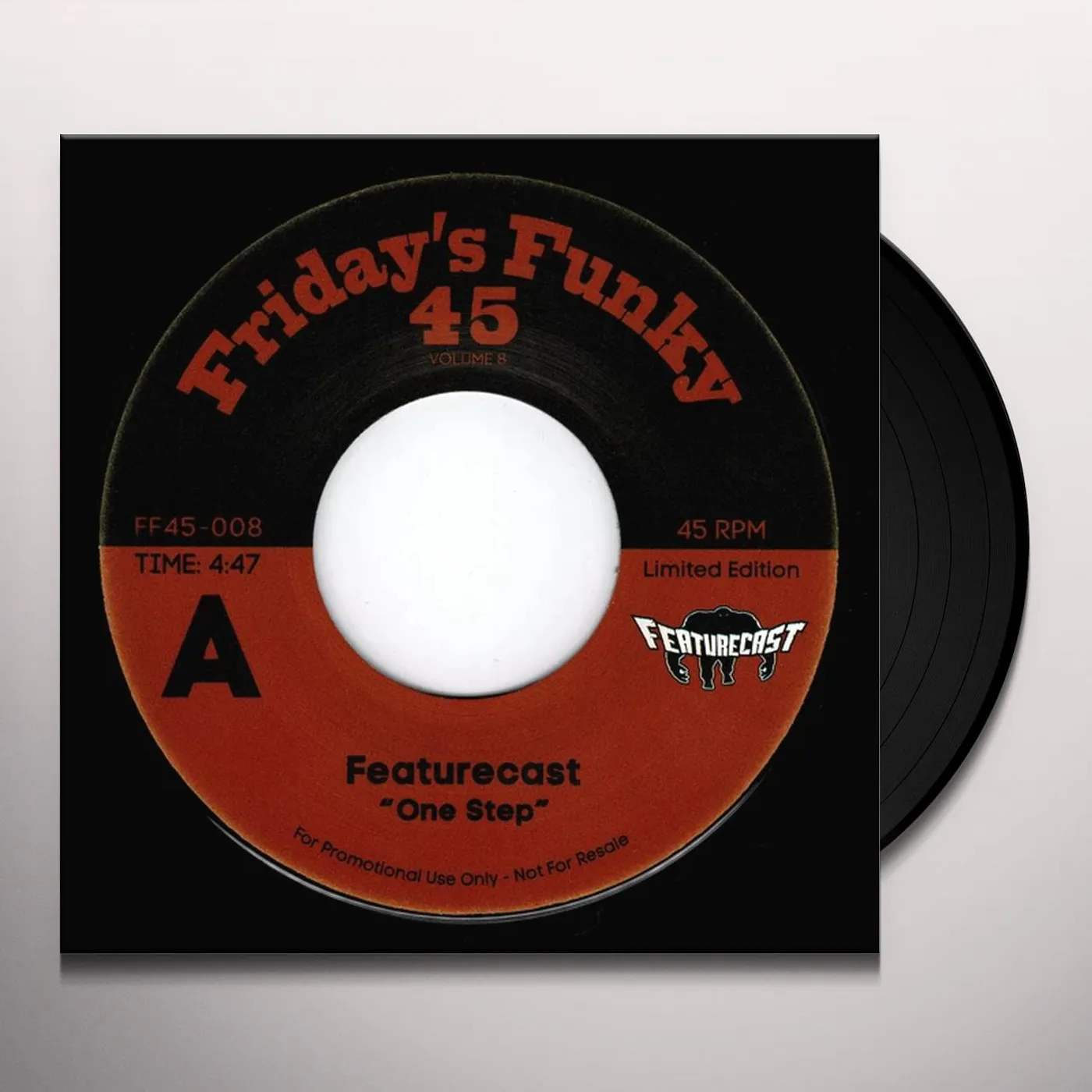 Featurecast ONE STEP AHEAD / AIN'T GOT TIME Vinyl Record