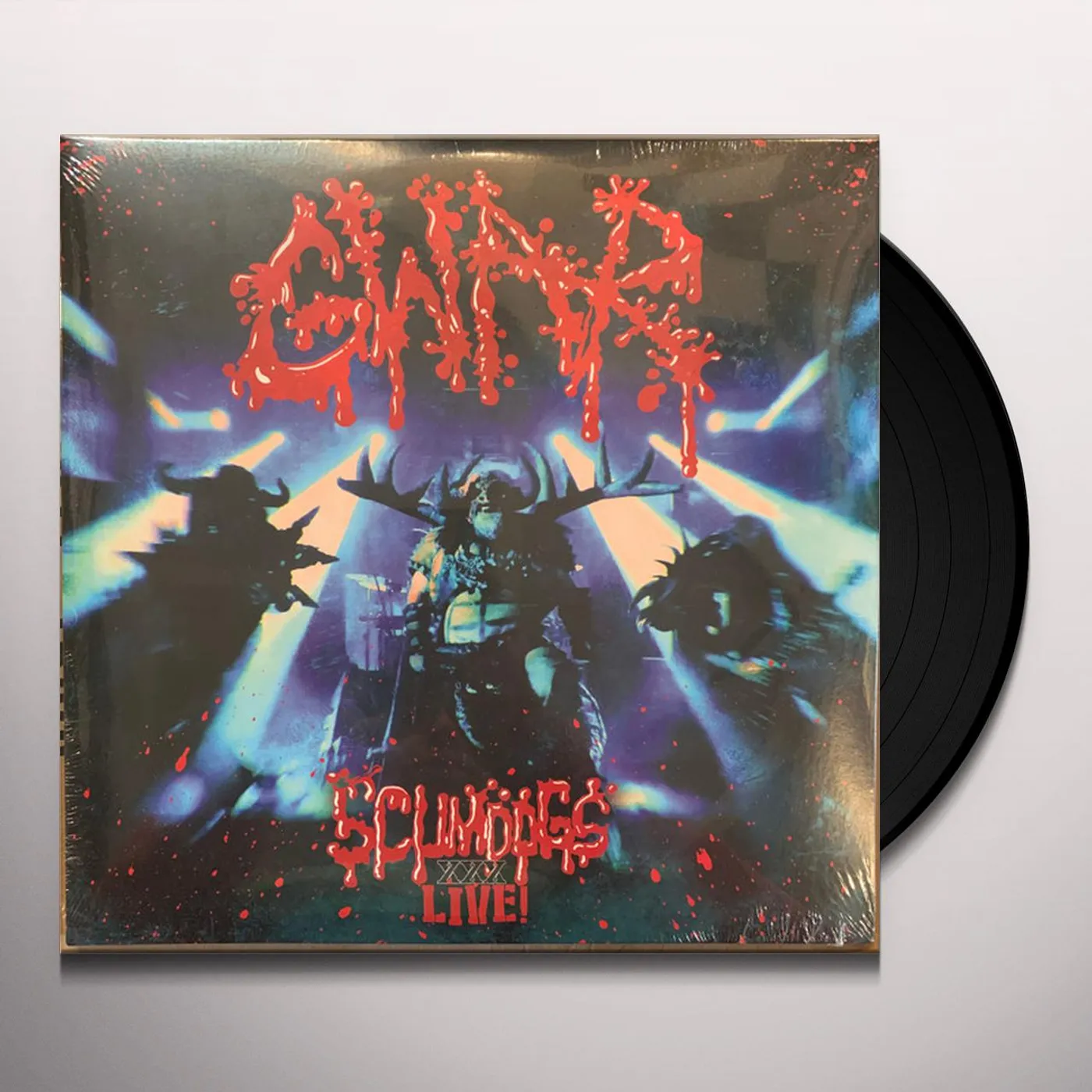 Gwar SCUMDOGS XXX LIVE Vinyl Record