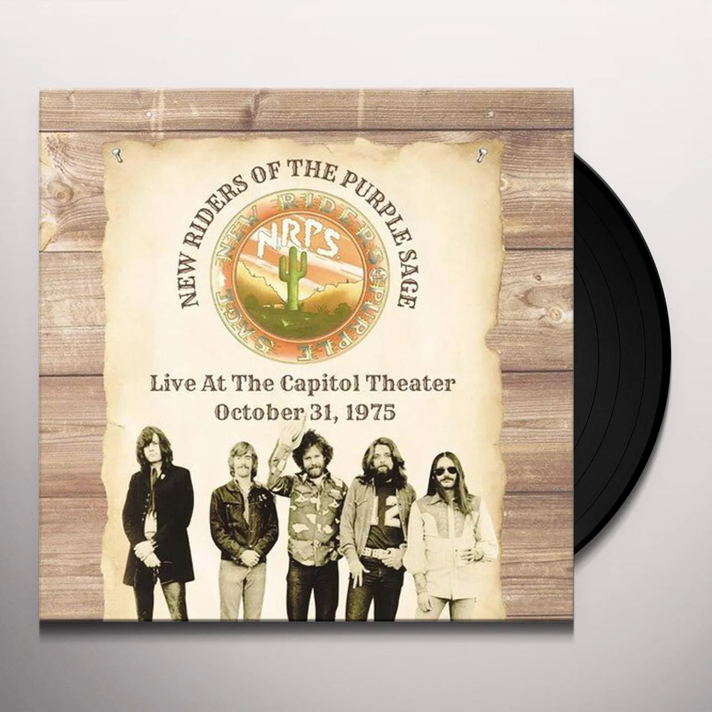 New Riders of the Purple Sage LIVE AT THE CAPITOL THEATER Vinyl Record
