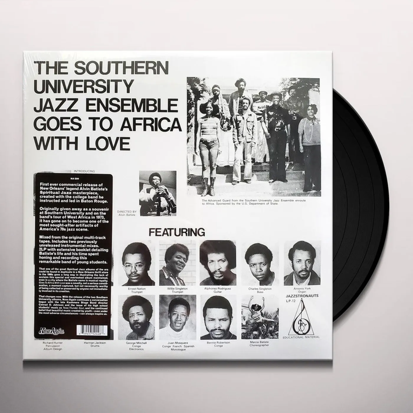 The Southern University Jazz Ensemble Goes To Africa With Love (2LP) Vinyl Record