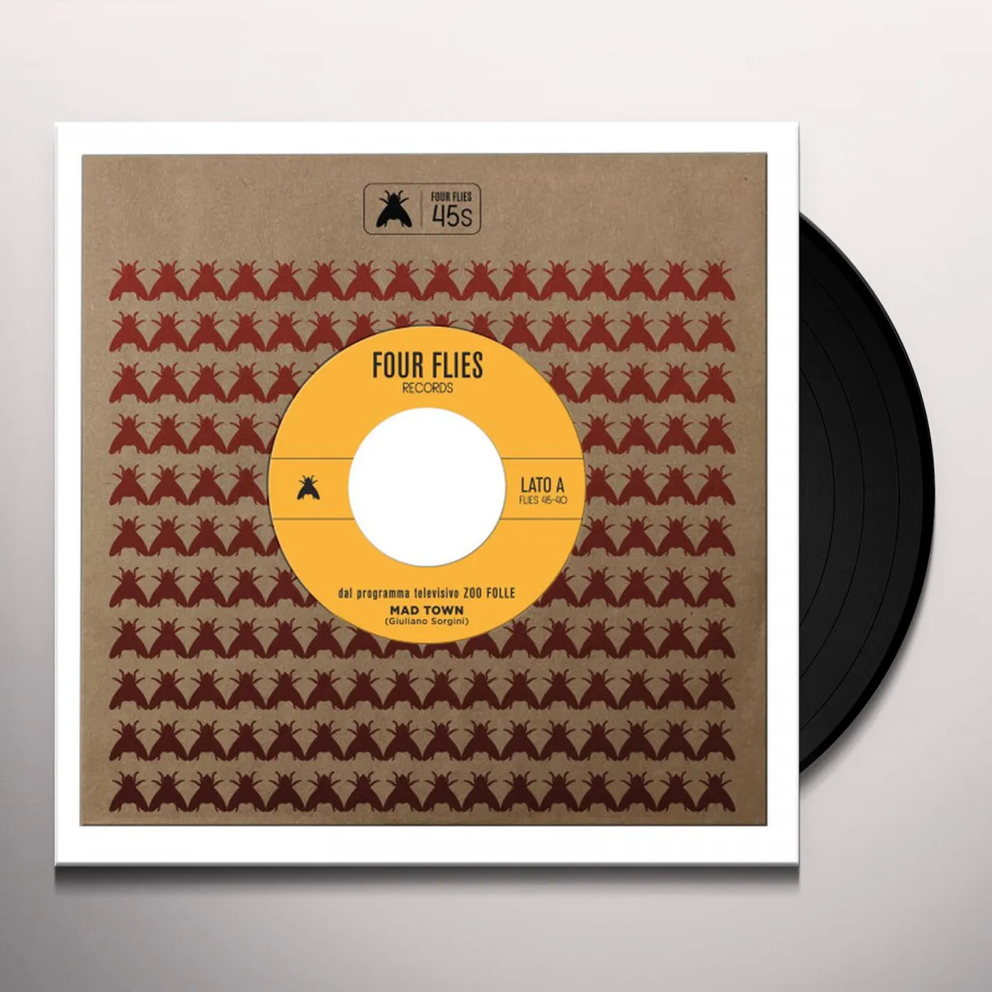 Giuliano Sorgini Mad Town / Ultima Caccia Vinyl Record