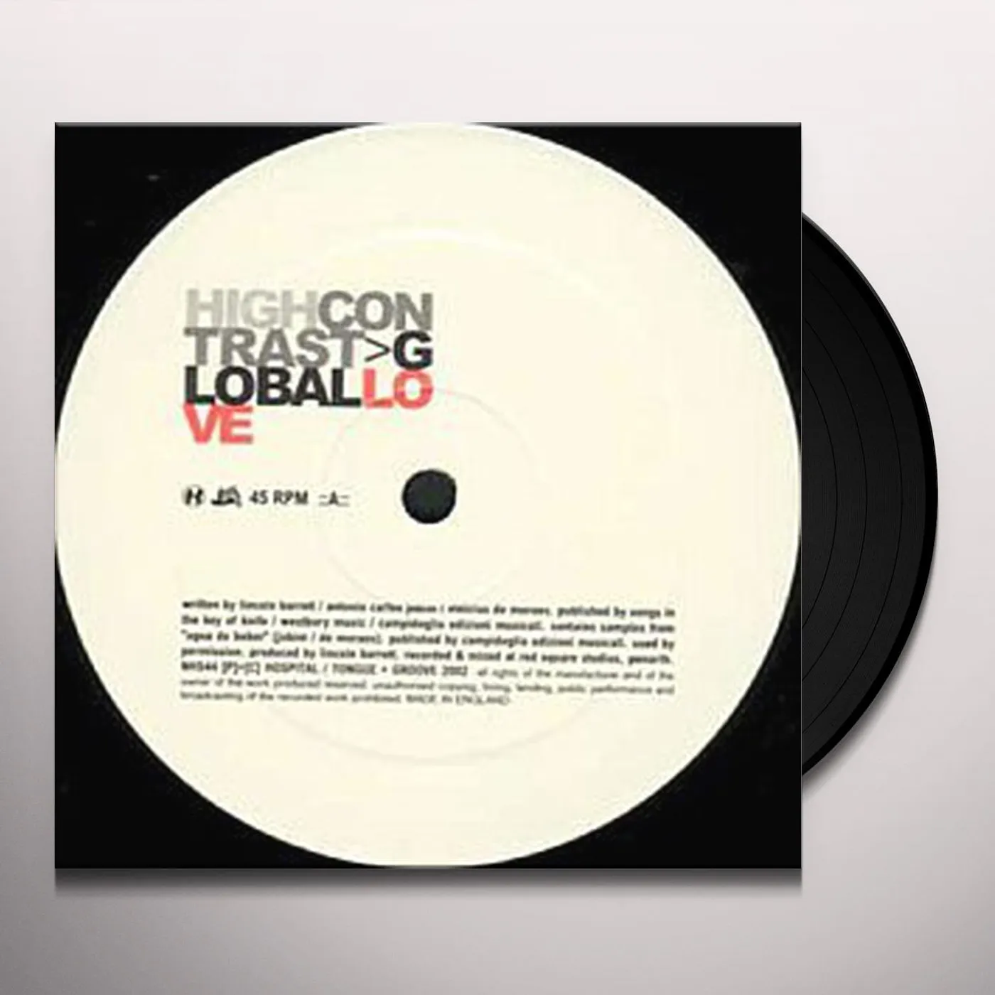 High Contrast Global Love Vinyl Record