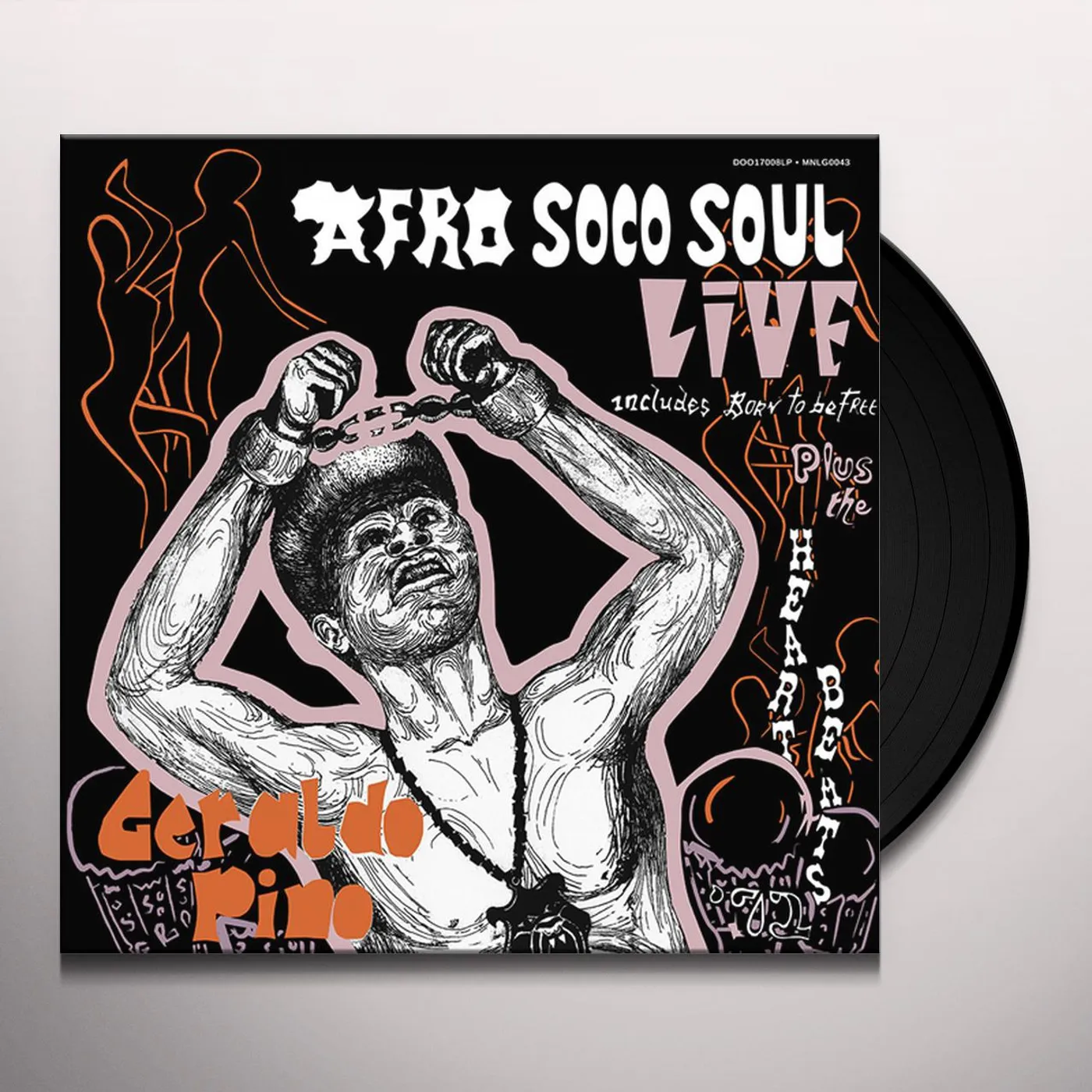 Geraldo Pino Afro Soco Soul Live Vinyl Record