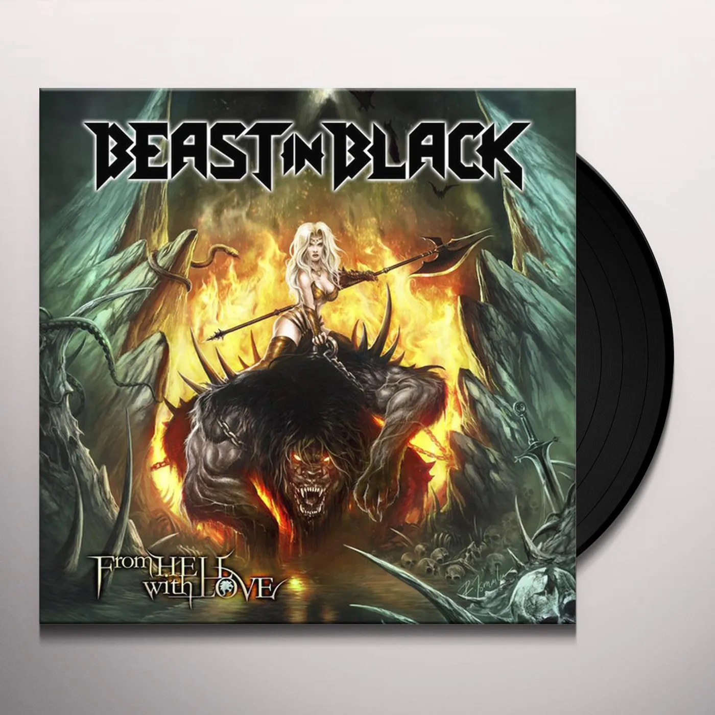 Beast In Black FROM HELL WITH LOVE Vinyl Record