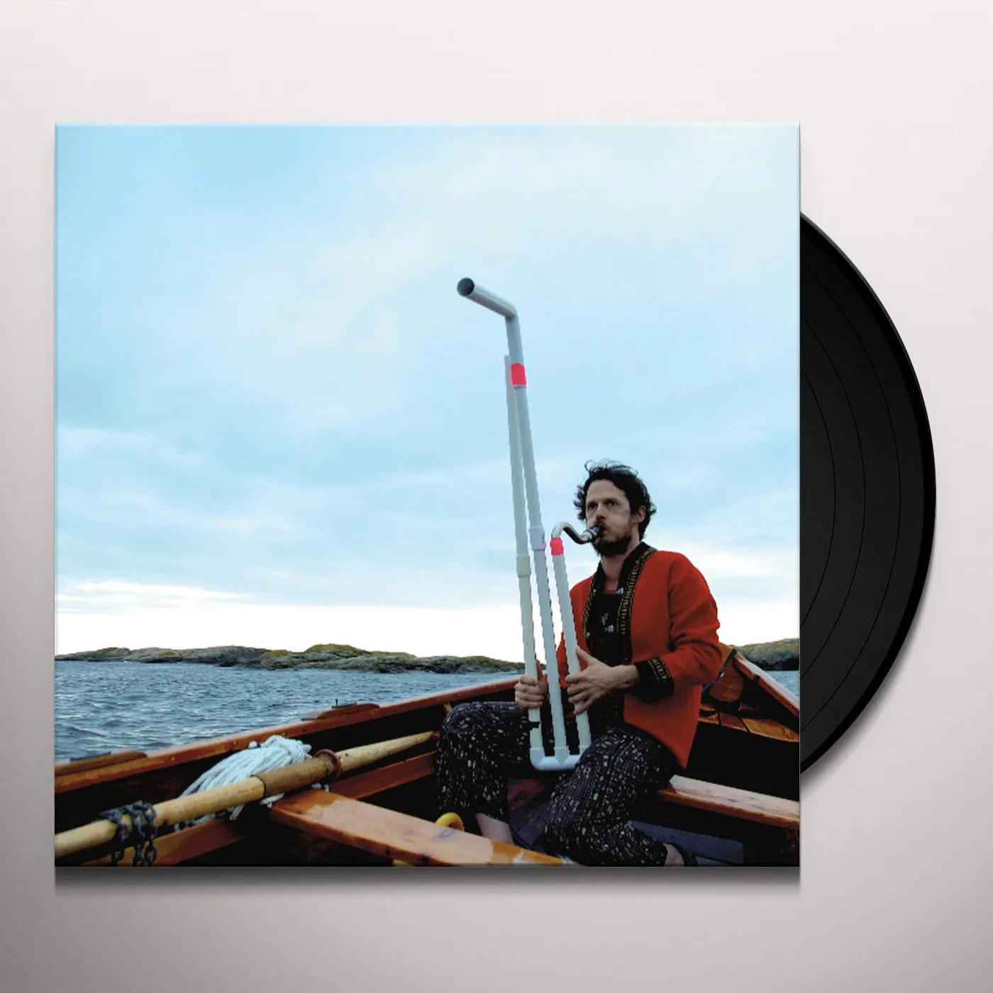 Arrington de Dionyso SHOUTING OVER DEEP WATER BLUES Vinyl Record