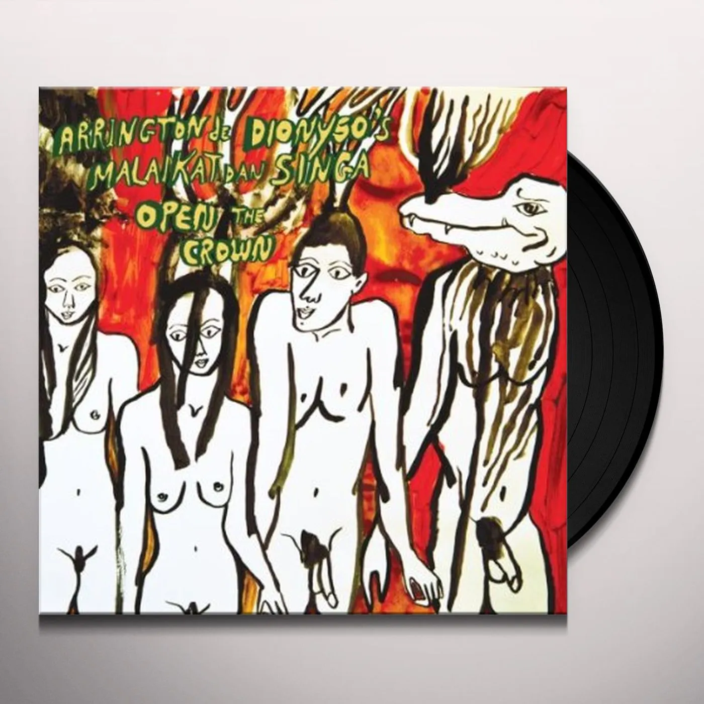 Arrington de Dionyso Open The Crown Vinyl Record