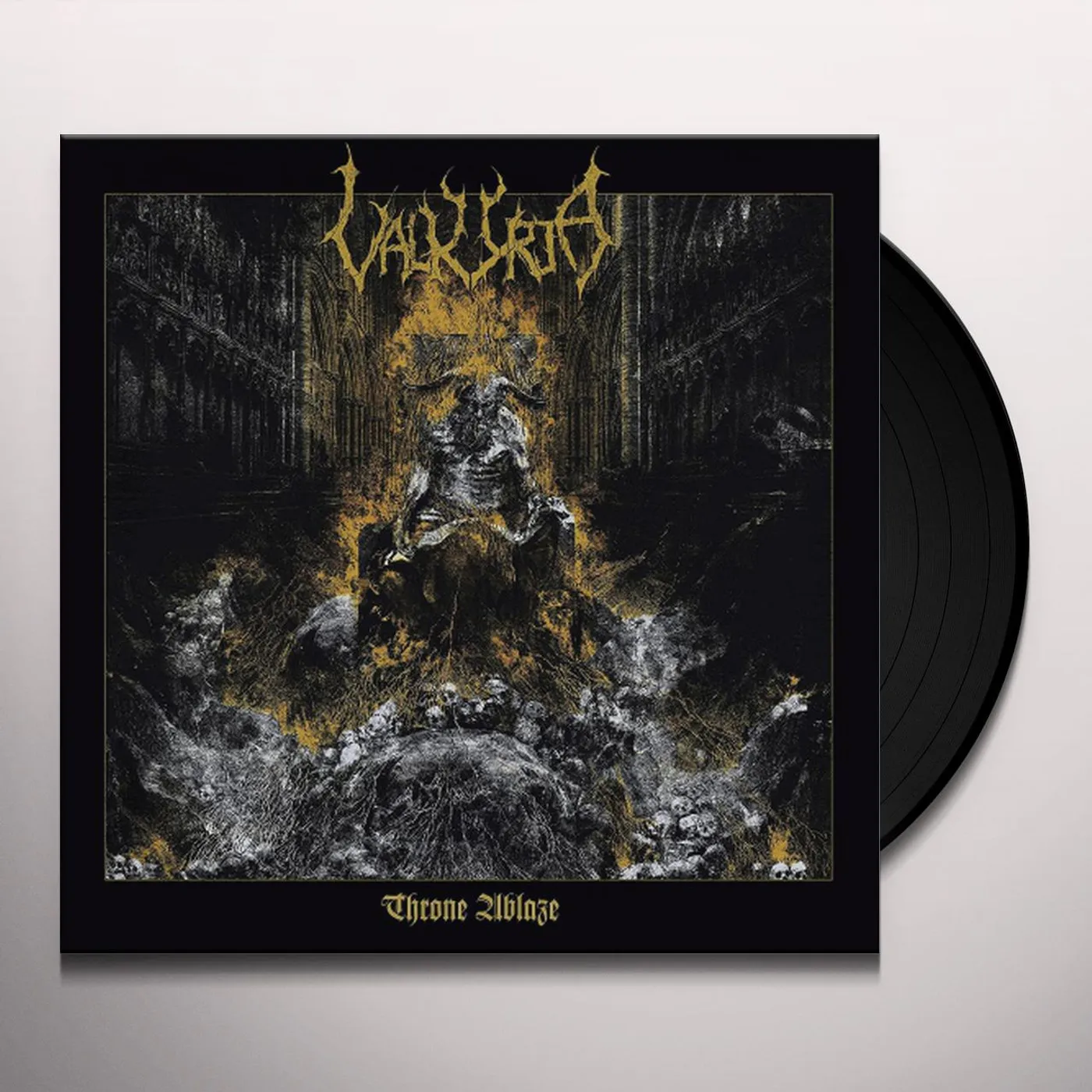 Valkyrja Throne Ablaze Vinyl Record