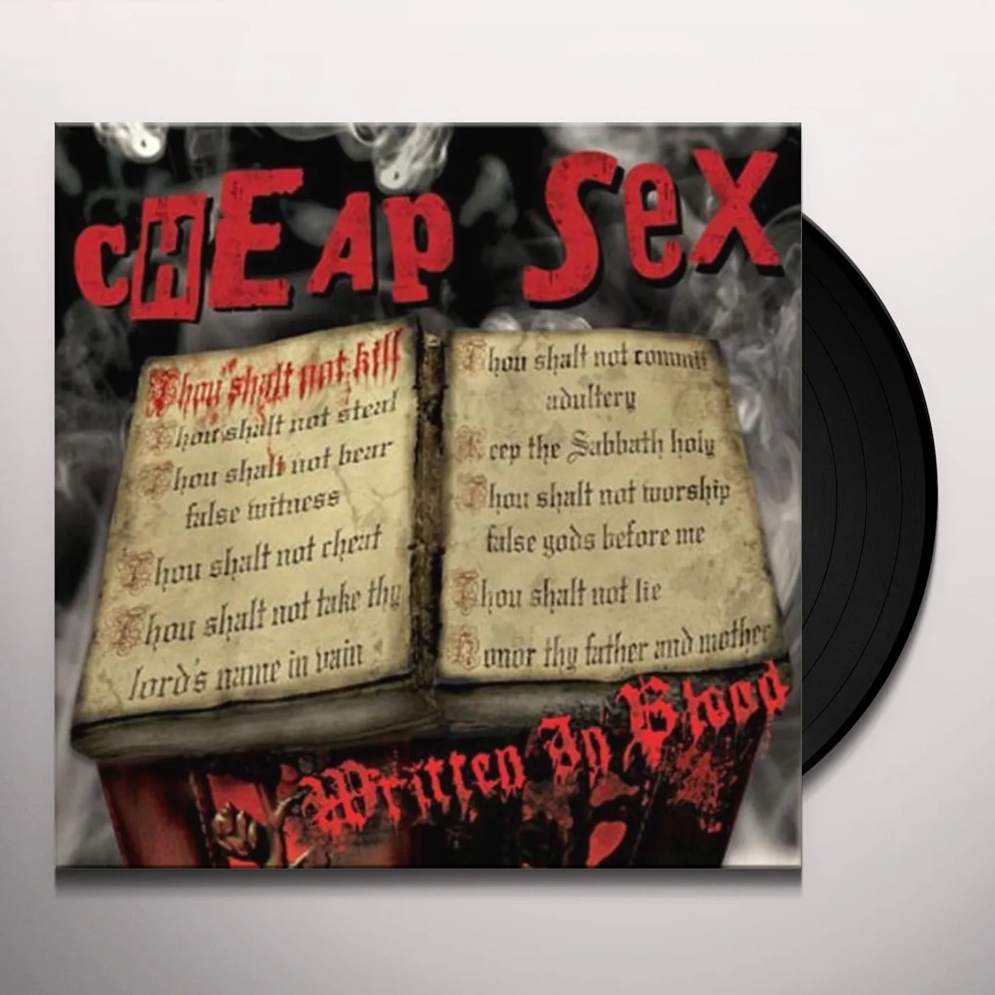 Cheap Sex Written In Blood Vinyl Record