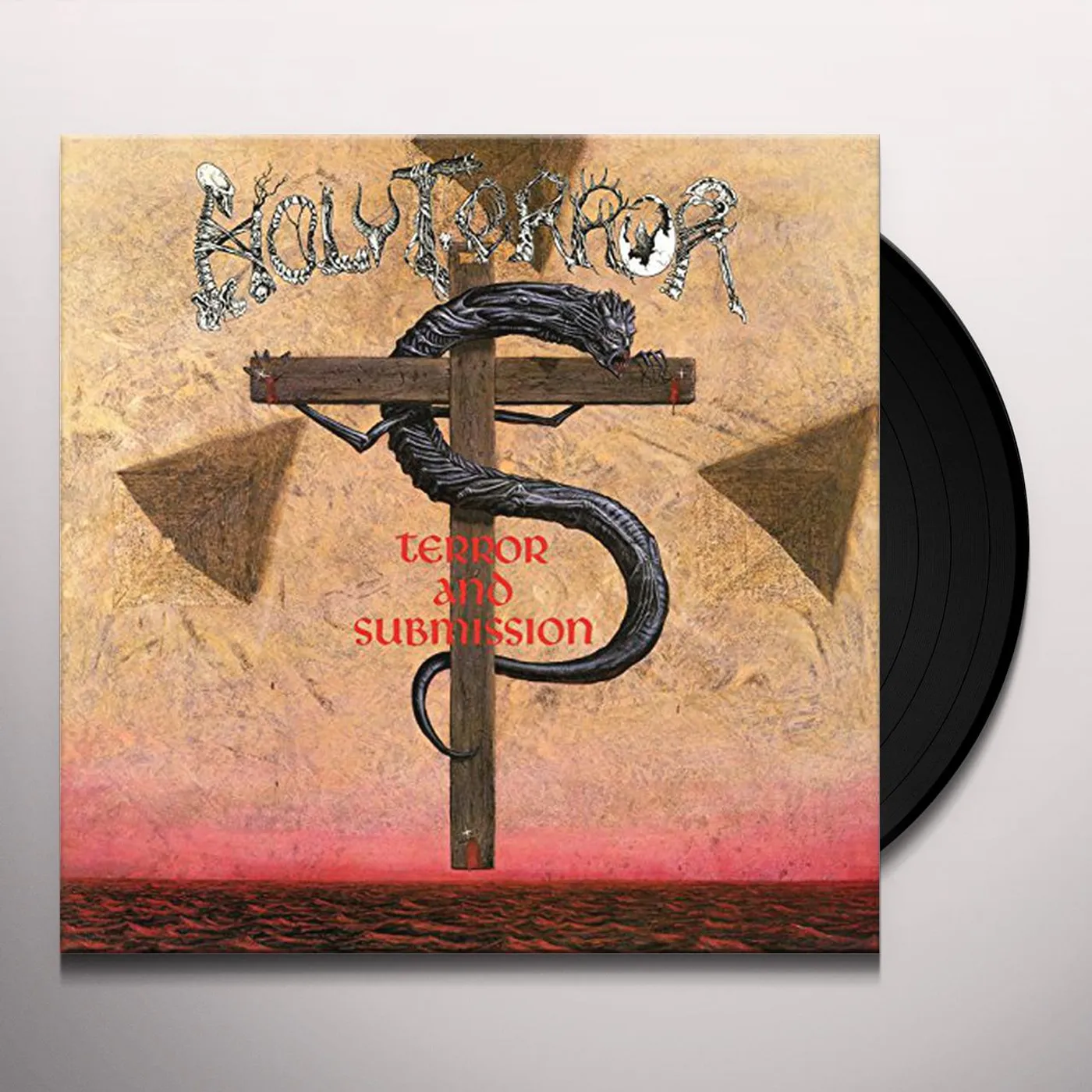 Holy Terror Terror And Submission Vinyl Record