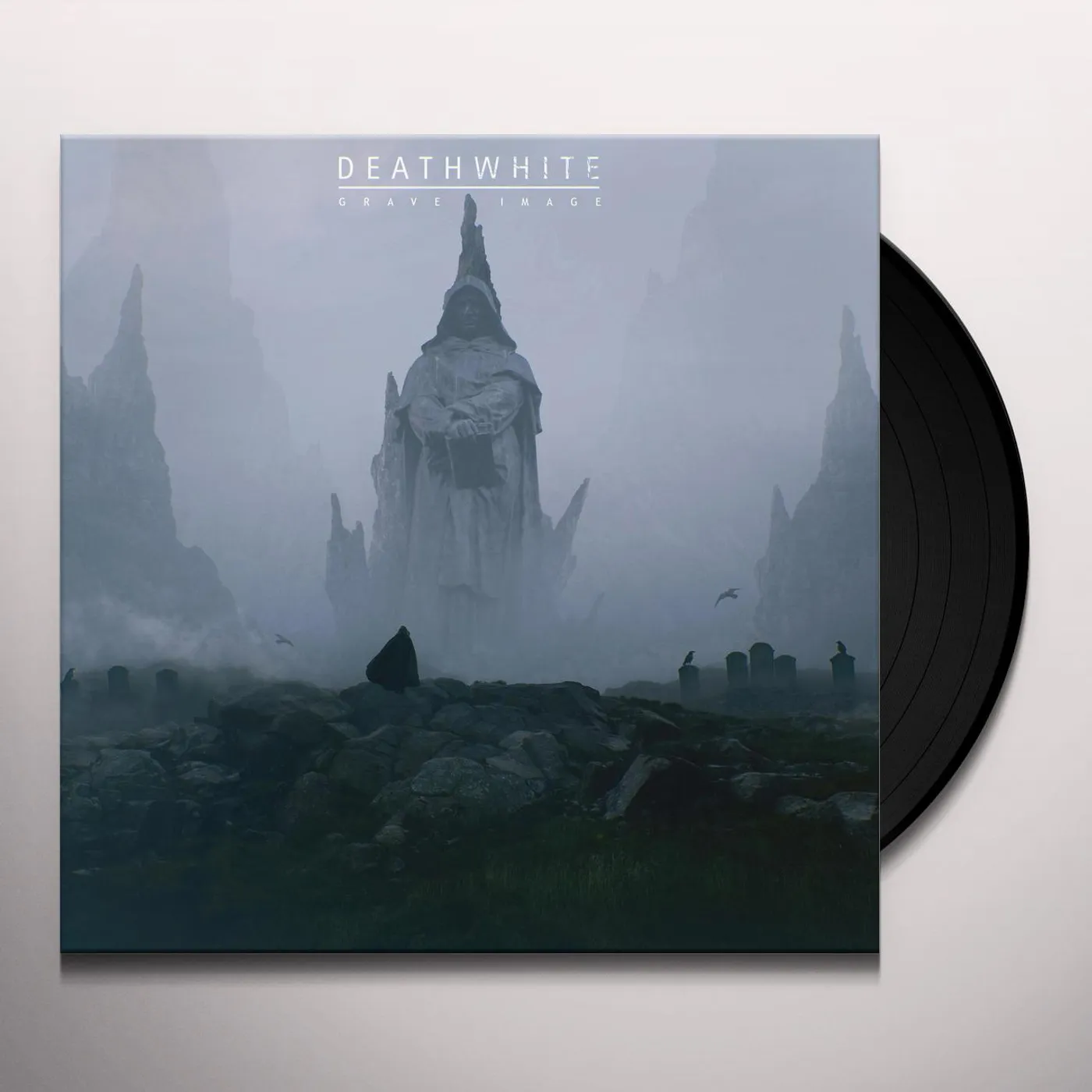 Deathwhite Grave Image Vinyl Record