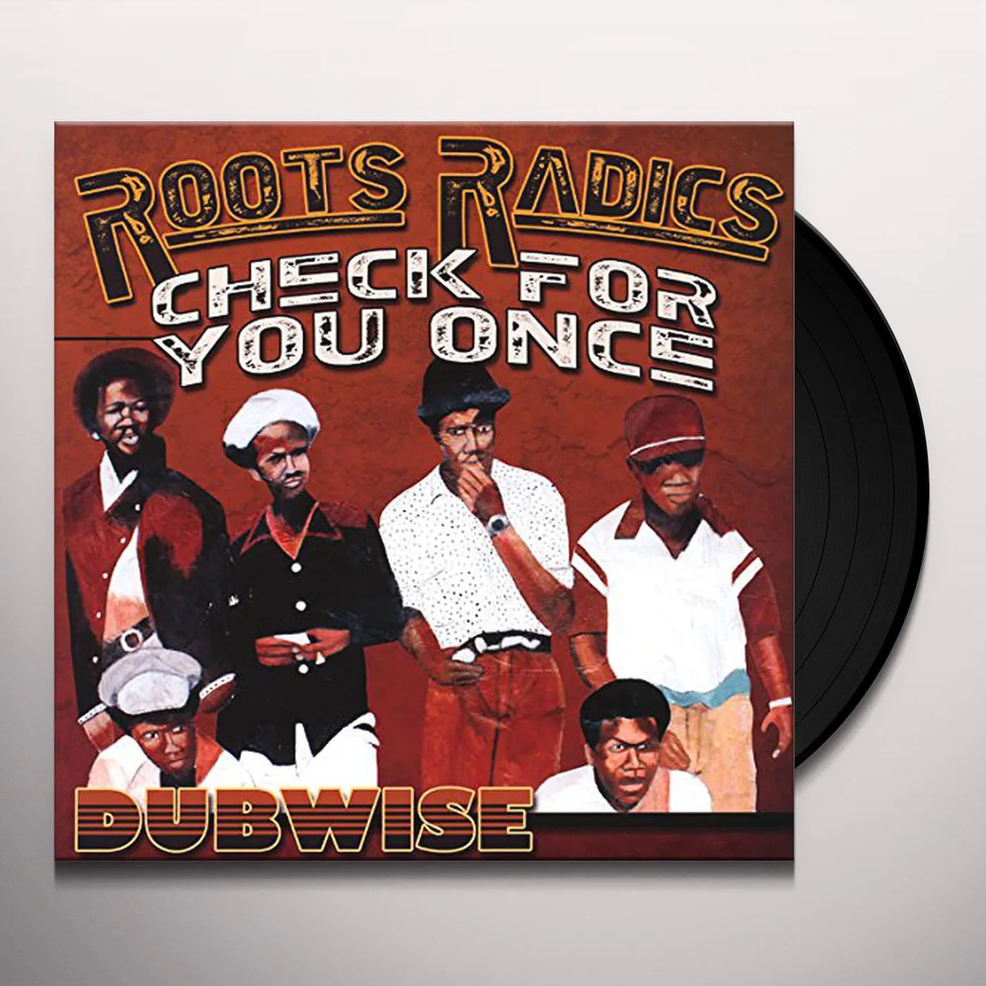 Roots Radics CHECK FOR YOU ONCE - DUBWISE Vinyl Record