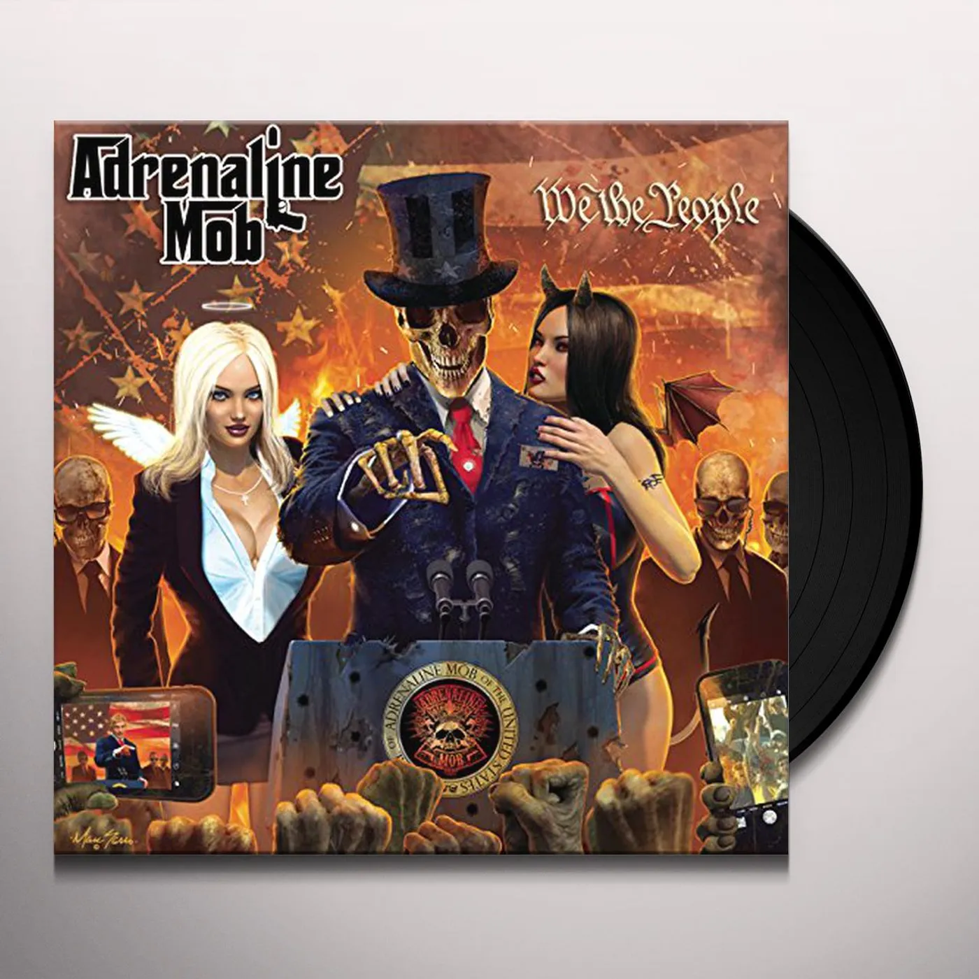 Adrenaline Mob We the People Vinyl Record