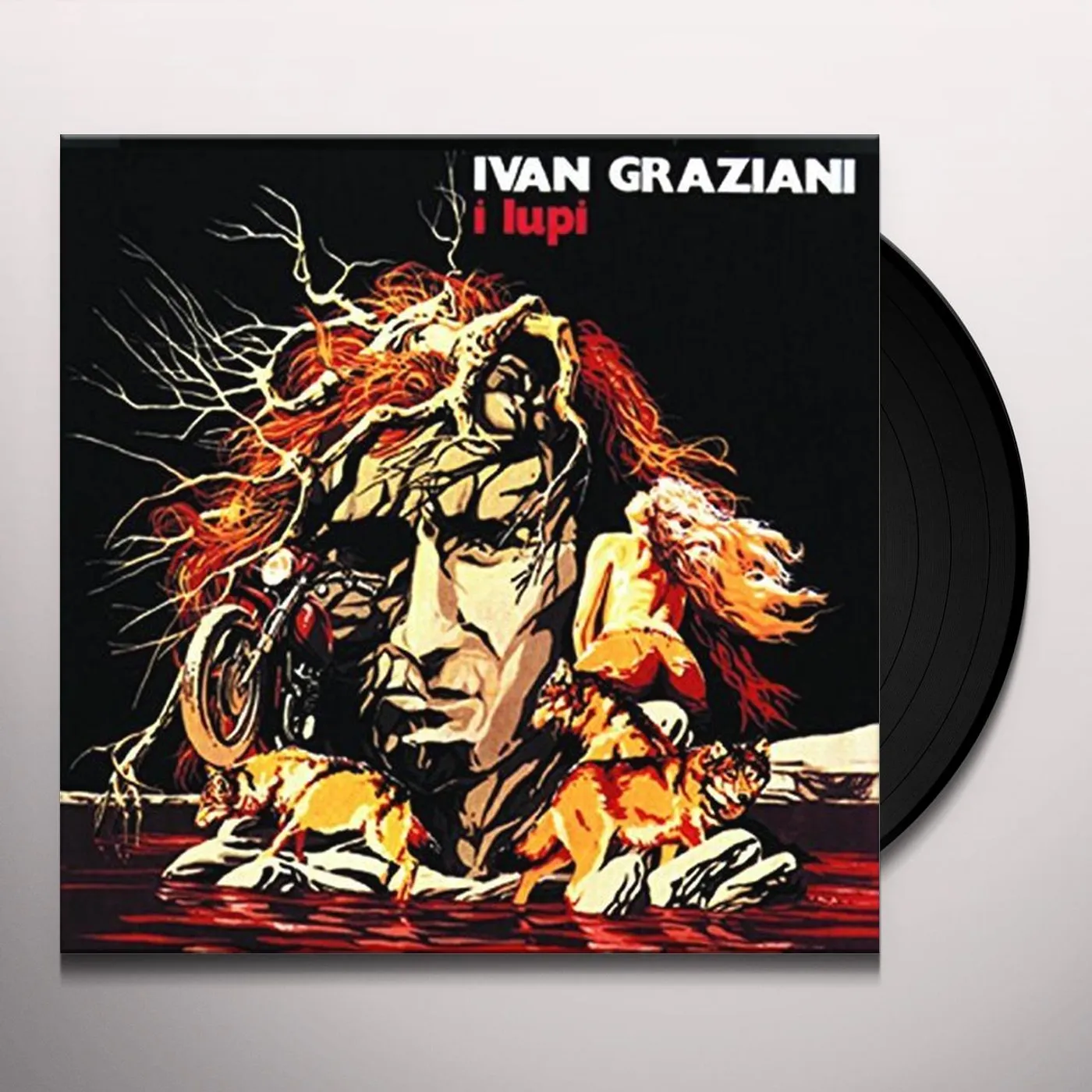 Ivan Graziani I Lupi Vinyl Record