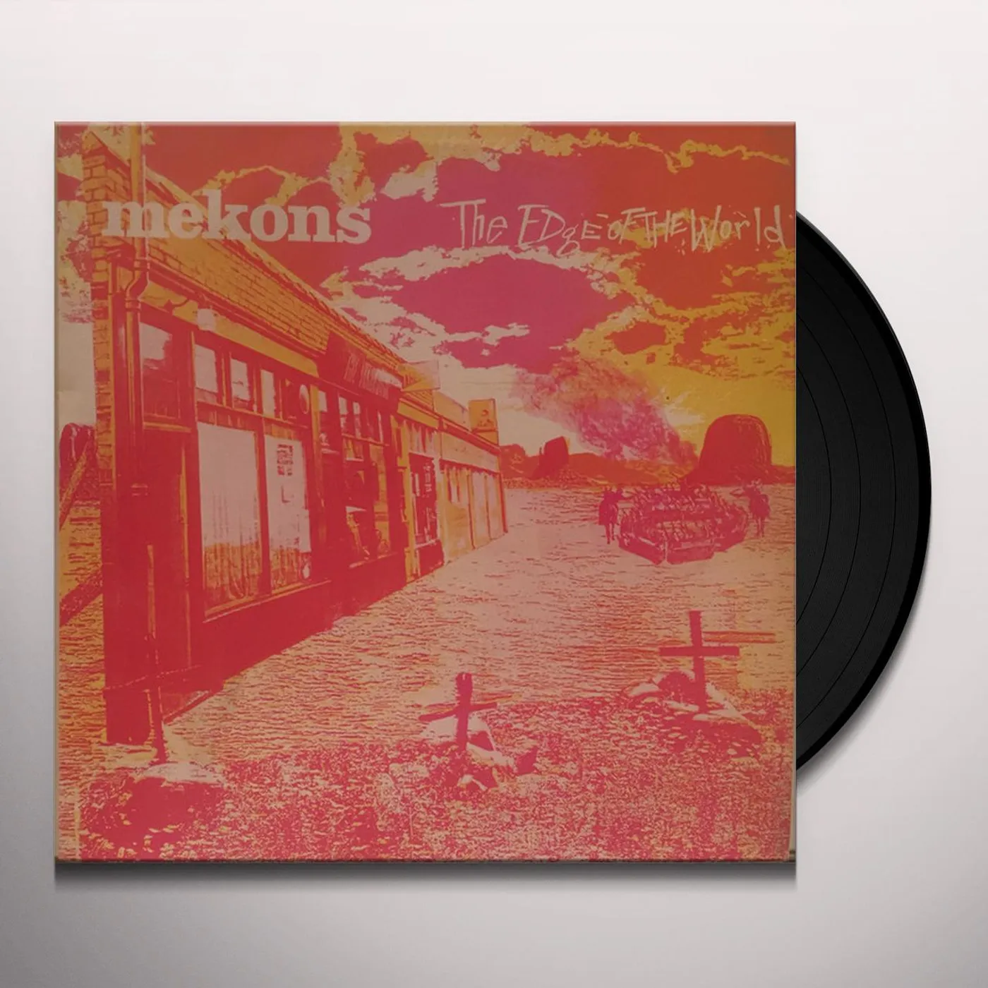 Mekons EDGE OF THE WORLD Vinyl Record