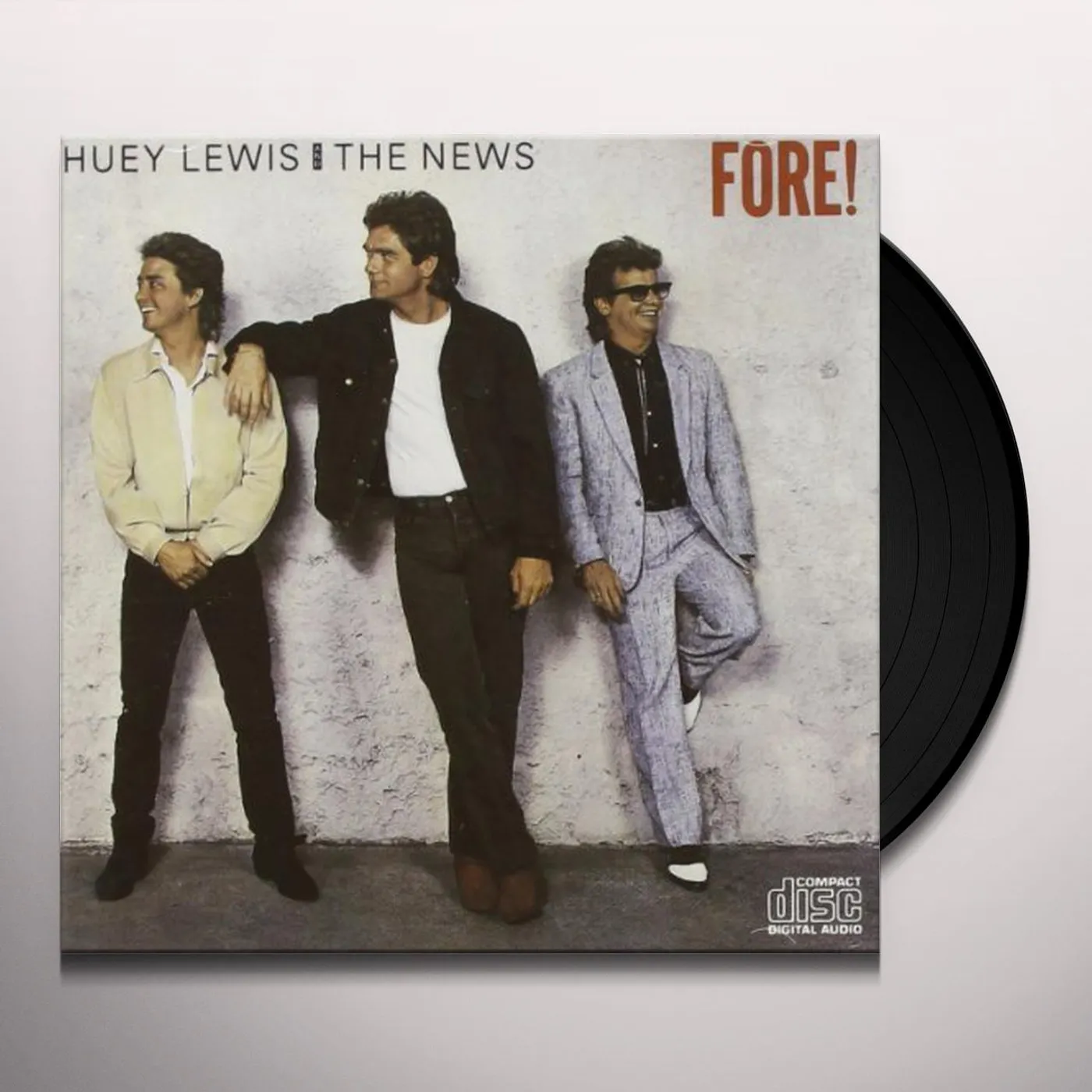 Huey Lewis FORE Vinyl Record