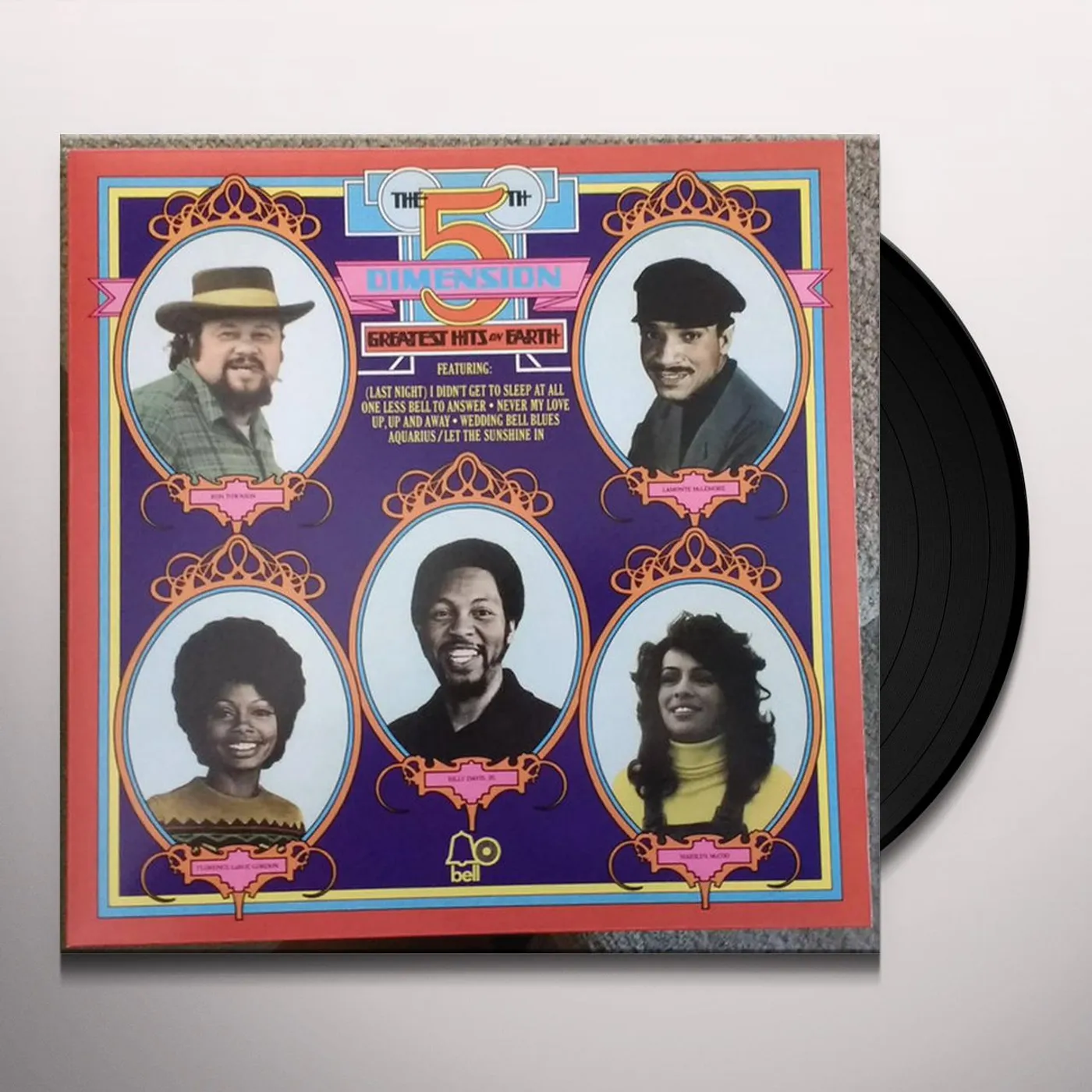 The 5th Dimension Greatest Hits On Earth Vinyl Record