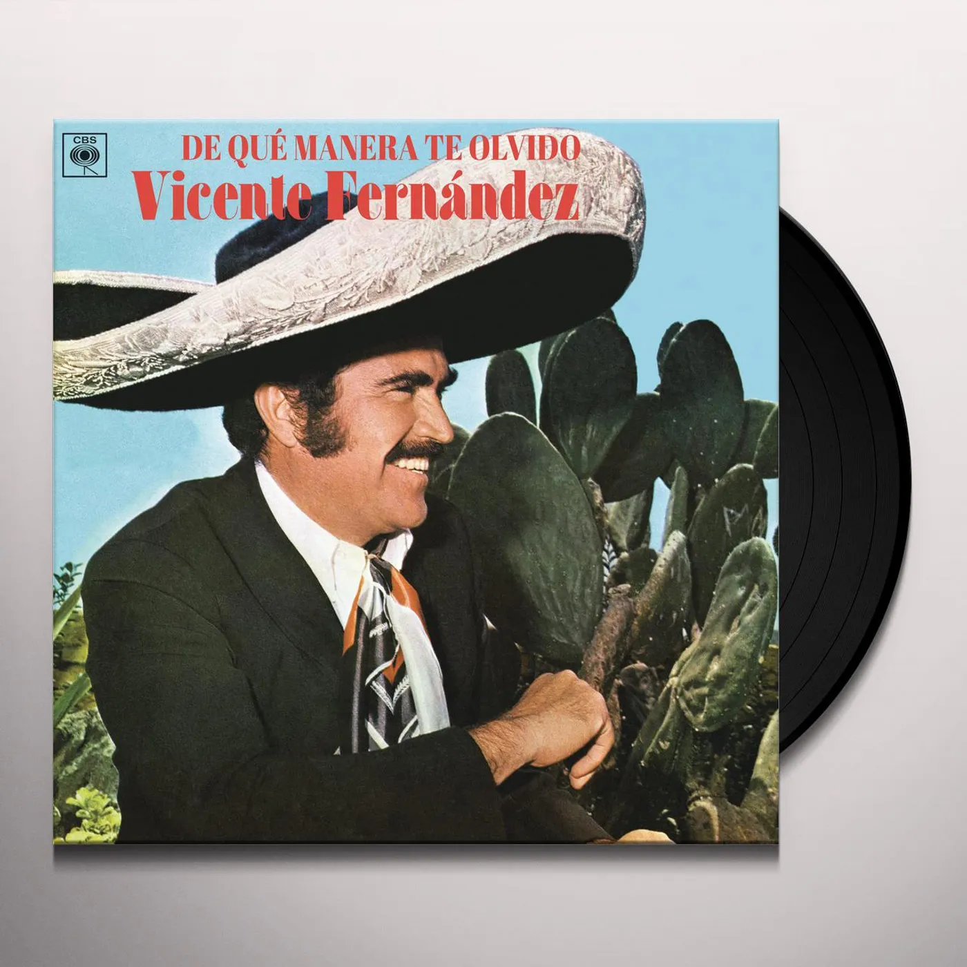 Vicente Fernández De Que Manera Te Olvido Vinyl Record