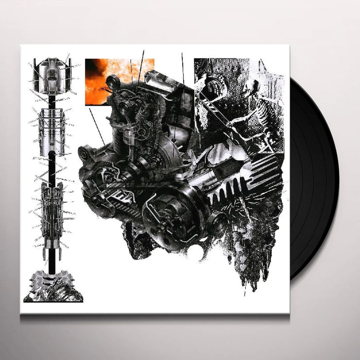 black midi SWEATER Vinyl Record