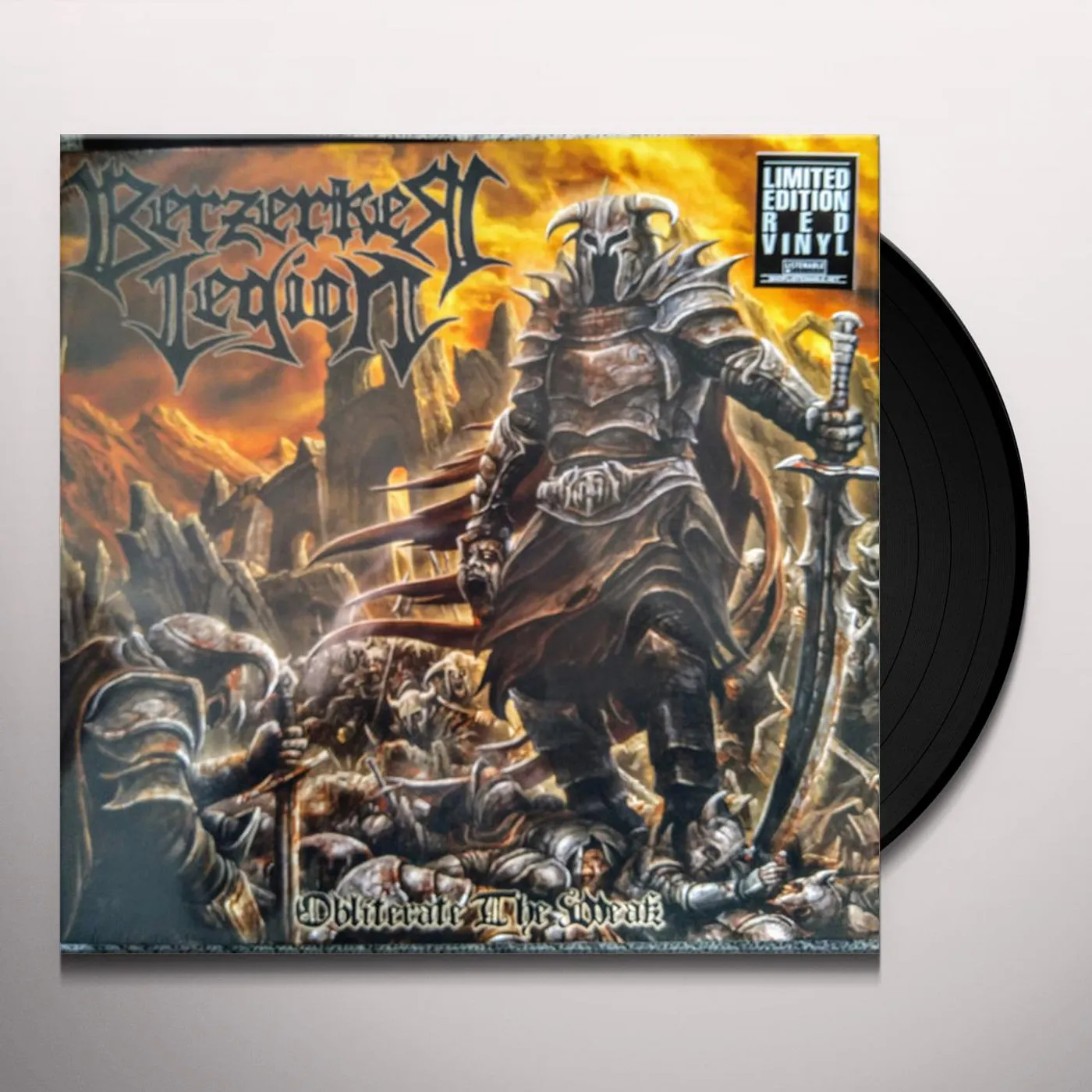 Berzerker Legion Obliterate the Weak Vinyl Record